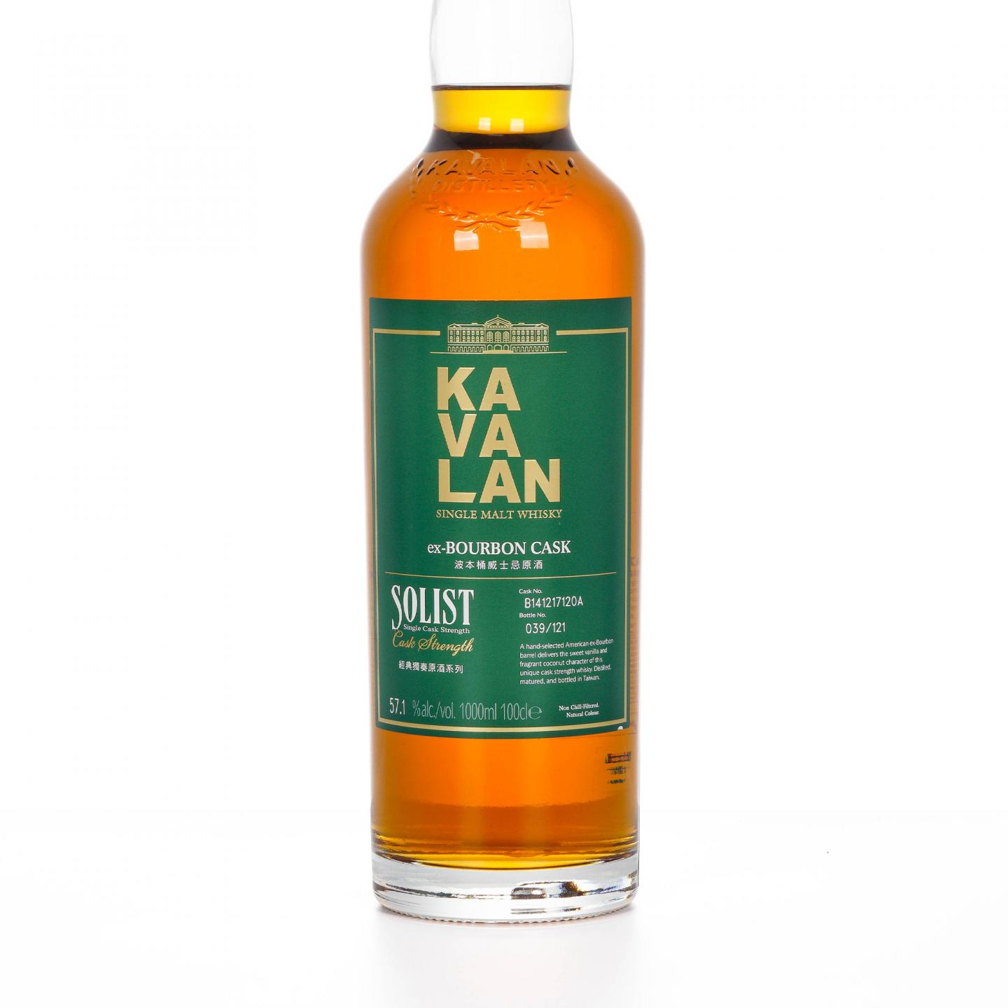 Kavalan 噶玛兰 经典独奏 波本桶#B141217120A 1000ml