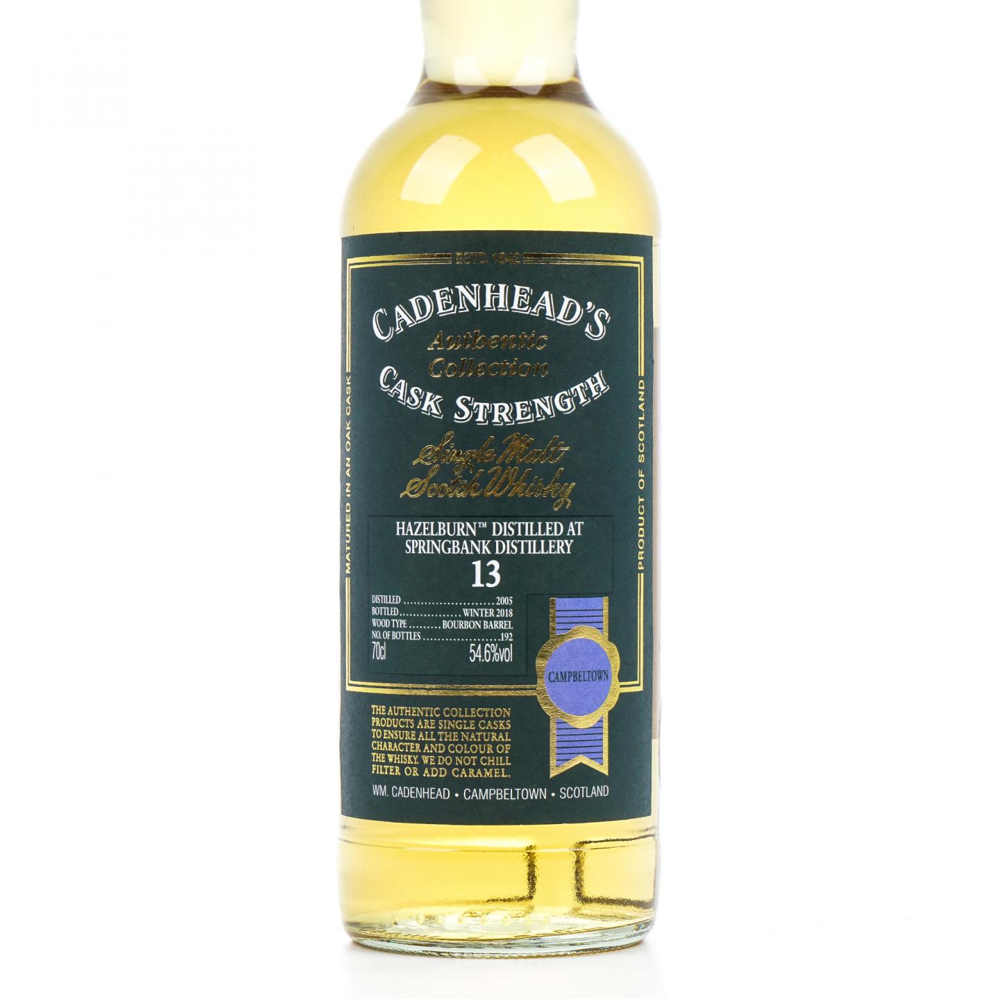 Hazelburn 哈索本 13年 2005-2018 CA 桶强