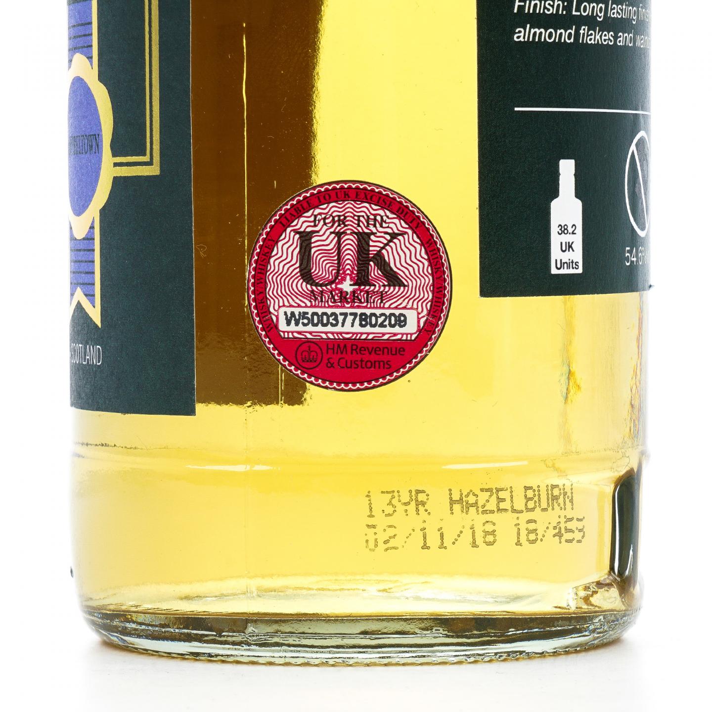 Hazelburn 哈索本 13年 2005-2018 CA 桶强