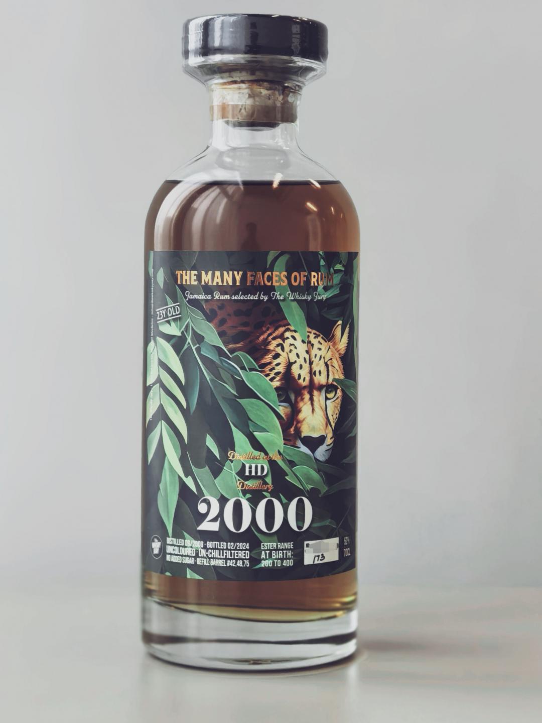 牙买加朗姆酒 Hampden 23年 2000-2024 WTJ