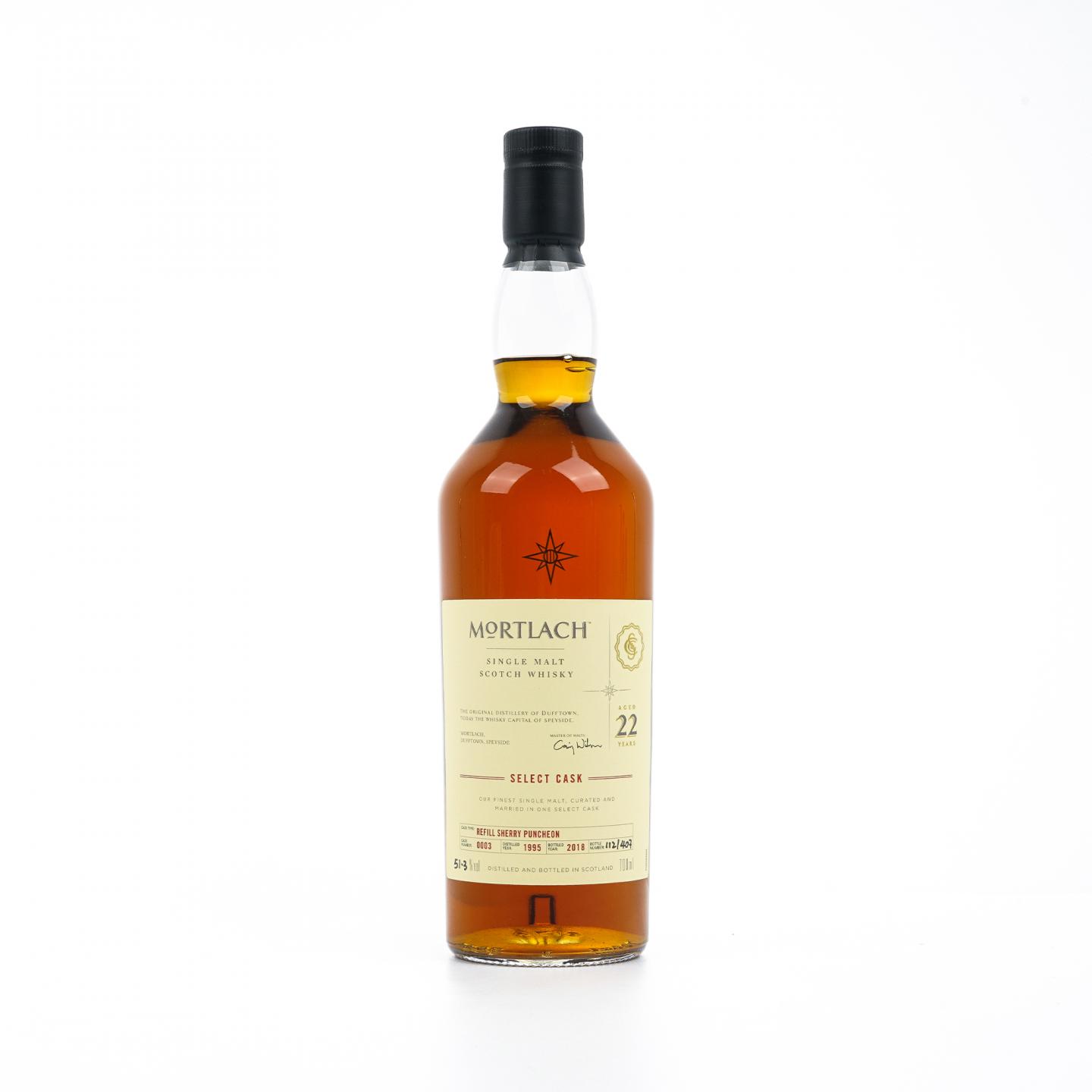 Mortlach 慕赫 22年 1995-2018 星星标 行货