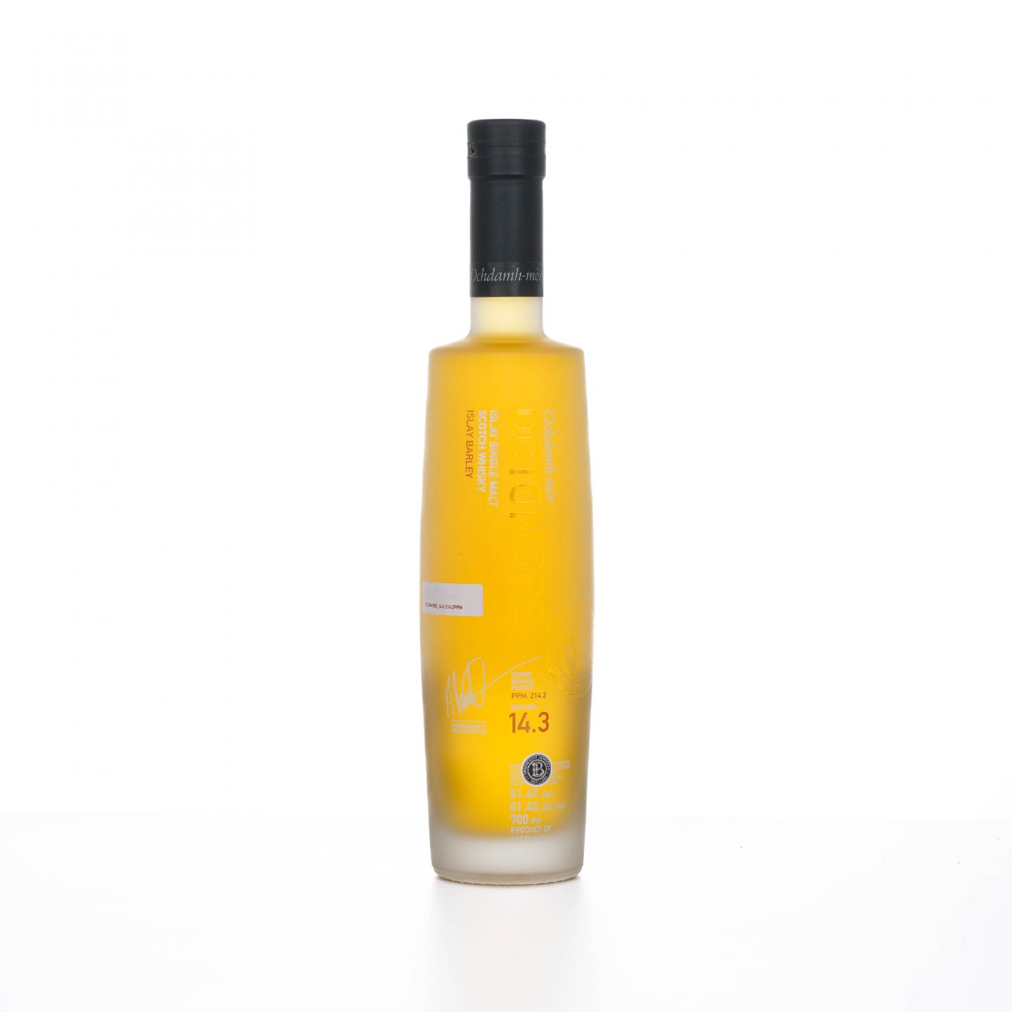 Bruichladdich 布赫拉迪 泥煤怪兽 14.3