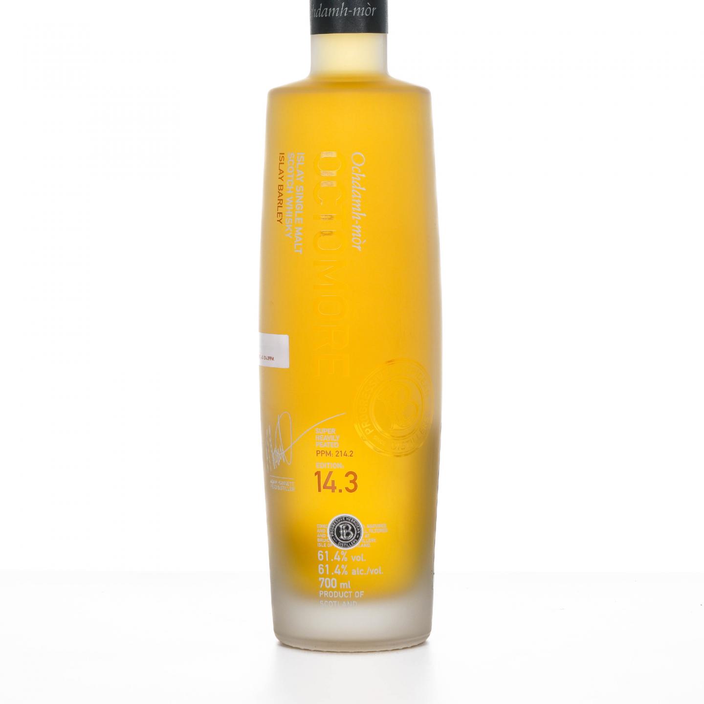 Bruichladdich 布赫拉迪 泥煤怪兽 14.3