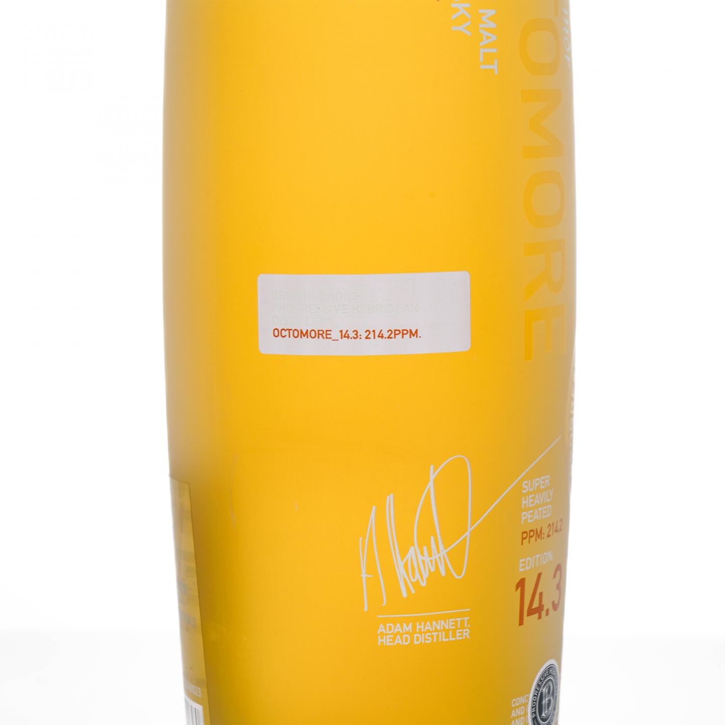 Bruichladdich 布赫拉迪 泥煤怪兽 14.3