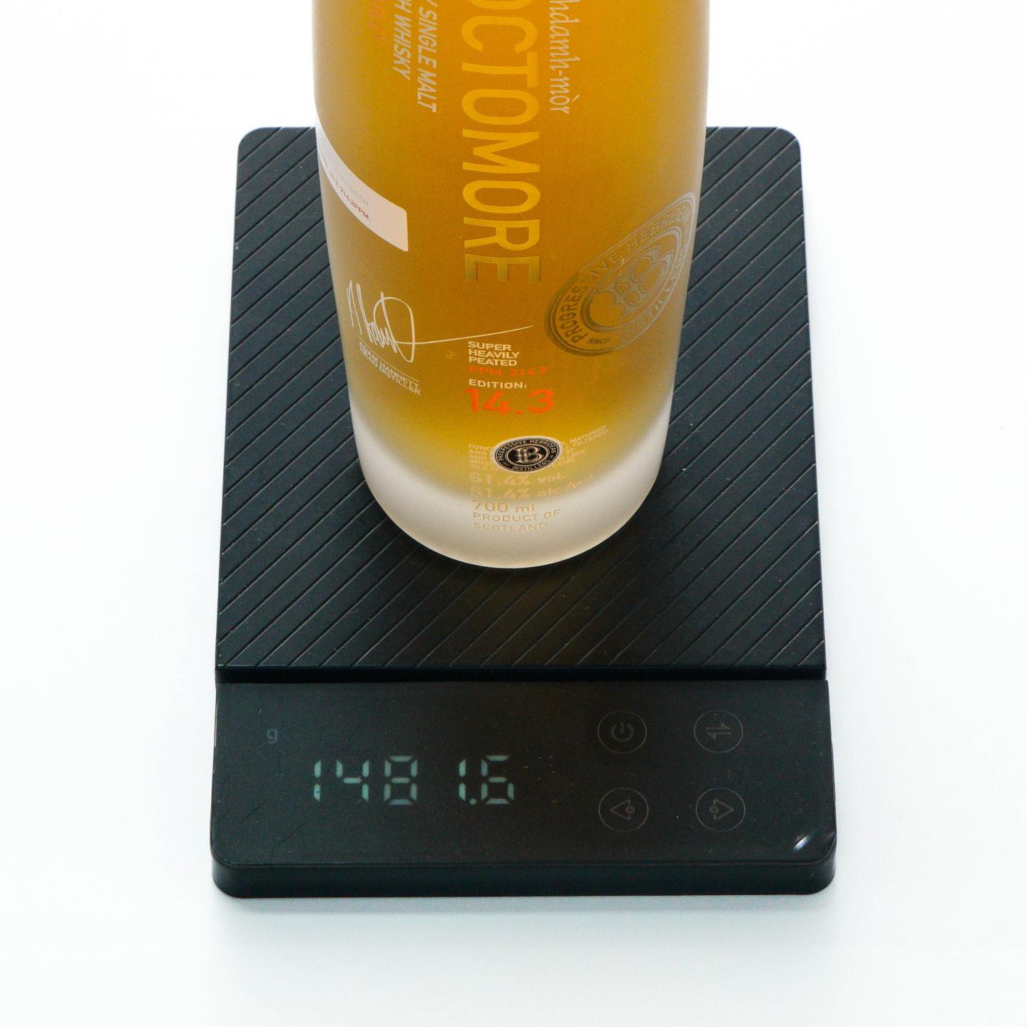 Bruichladdich 布赫拉迪 泥煤怪兽 14.3