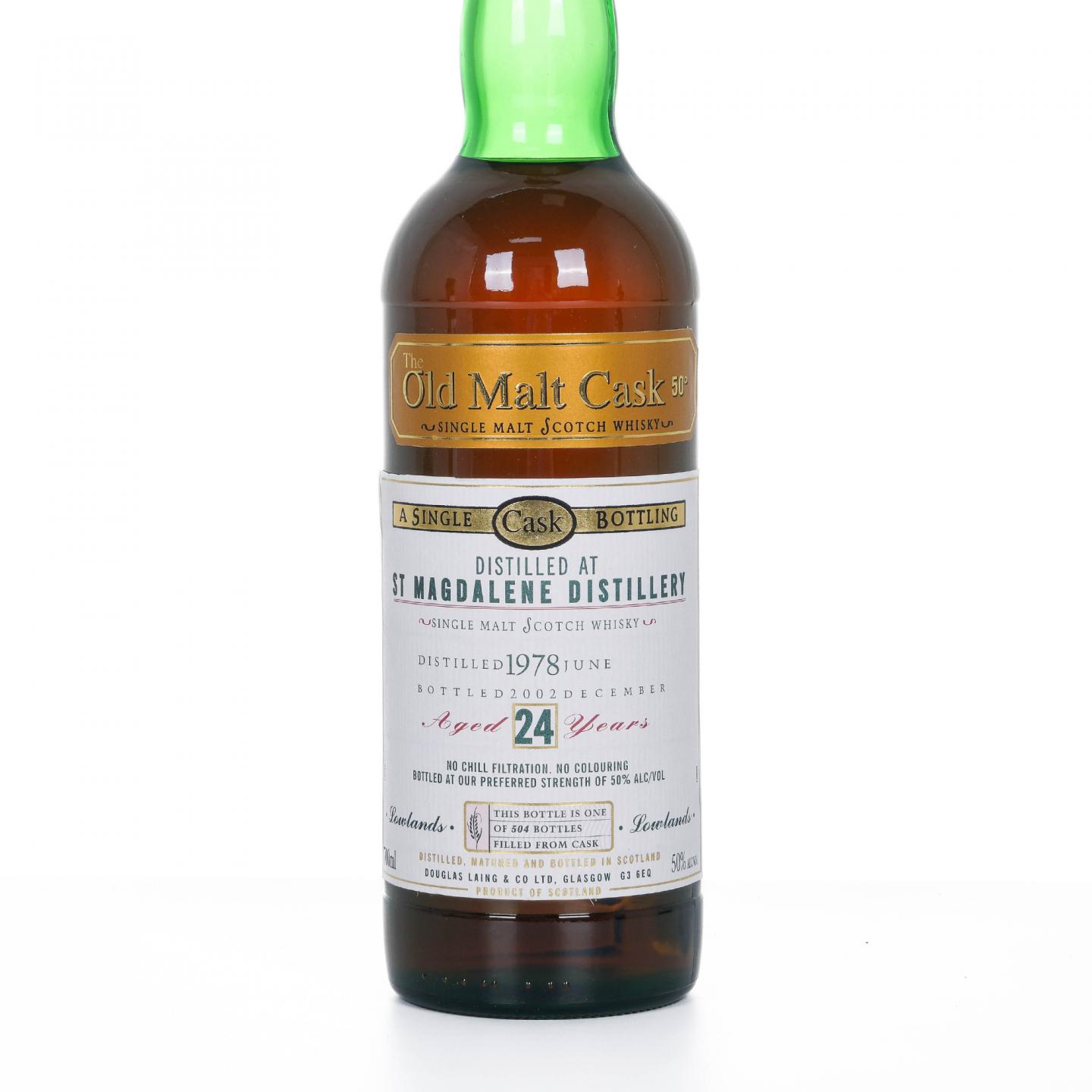 St. Magdalene 24年 1978-2002 DL Old Malt Cask 单桶