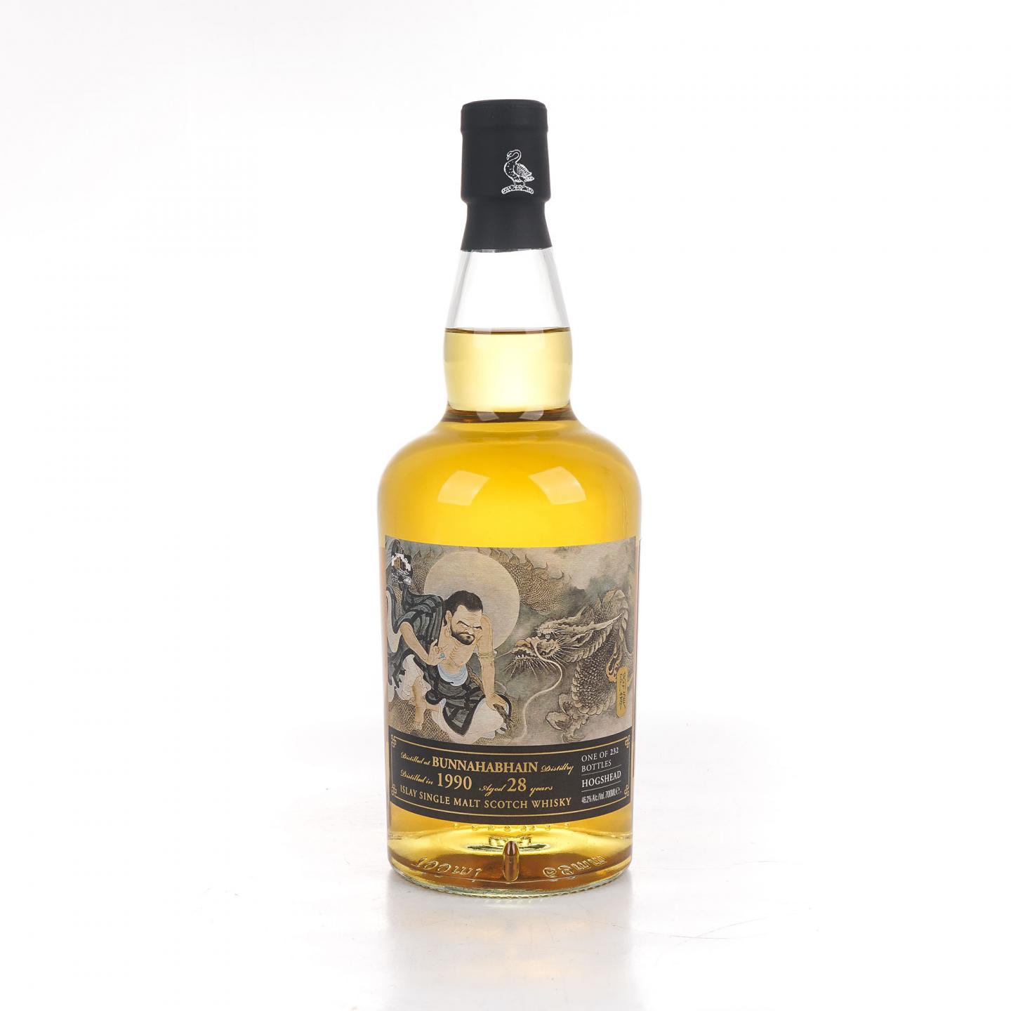 Bunnahabhain 布纳哈本 28年 1990 Wy 降龙标