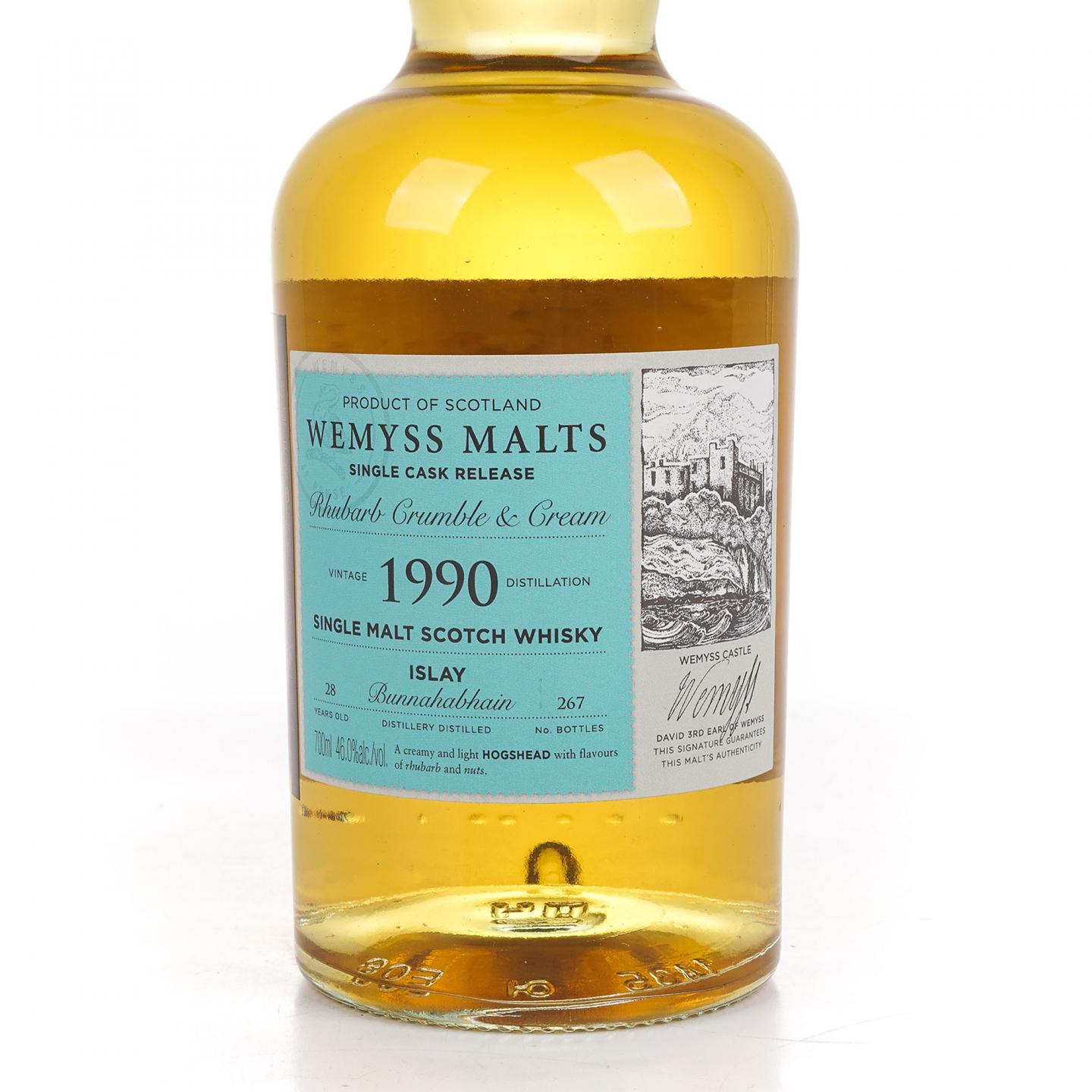 Bunnahabhain 布纳哈本 28年 1990 Wy 伏虎标