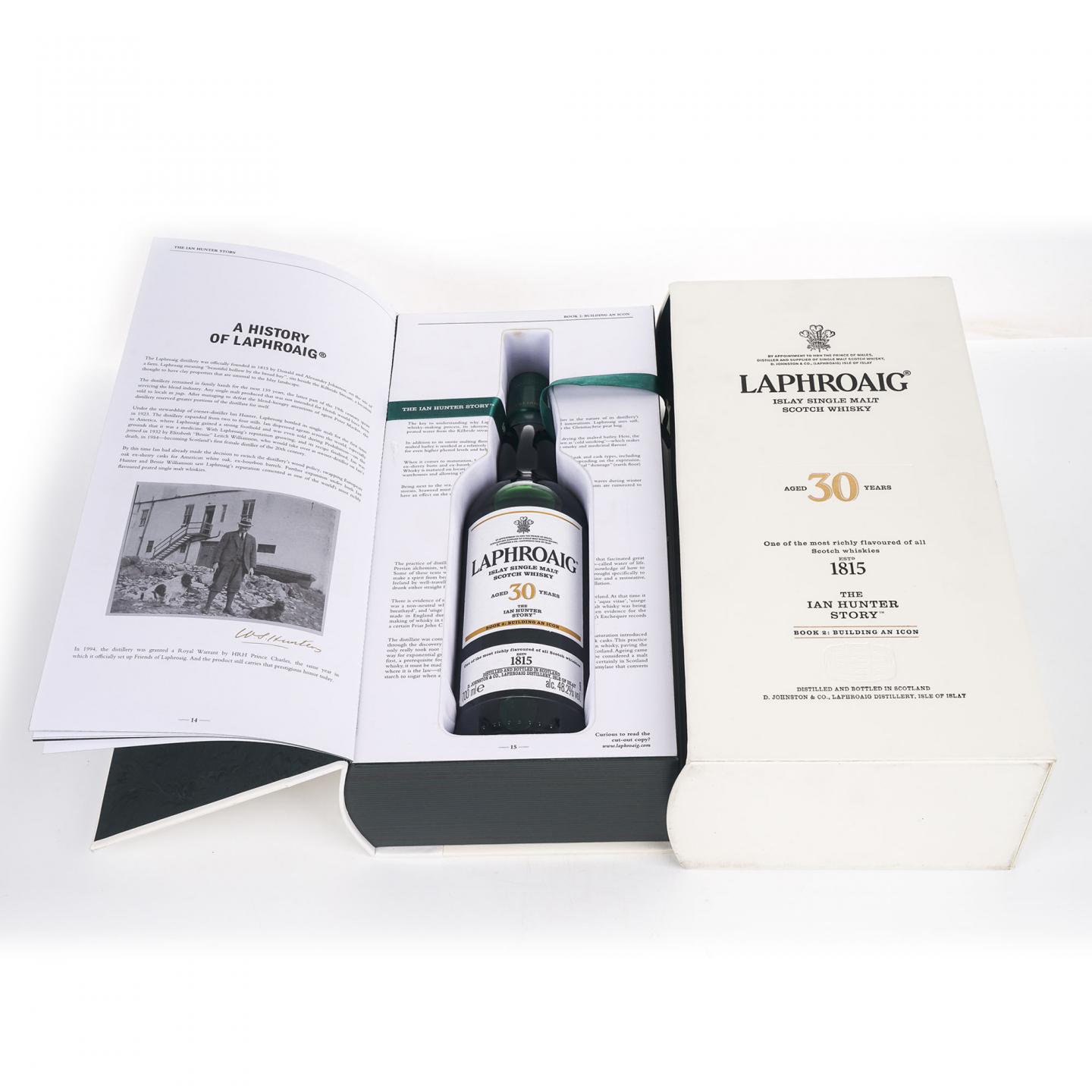 Laphroaig 拉弗格 30/33年 伊恩·亨特之书 1-3版 3支组