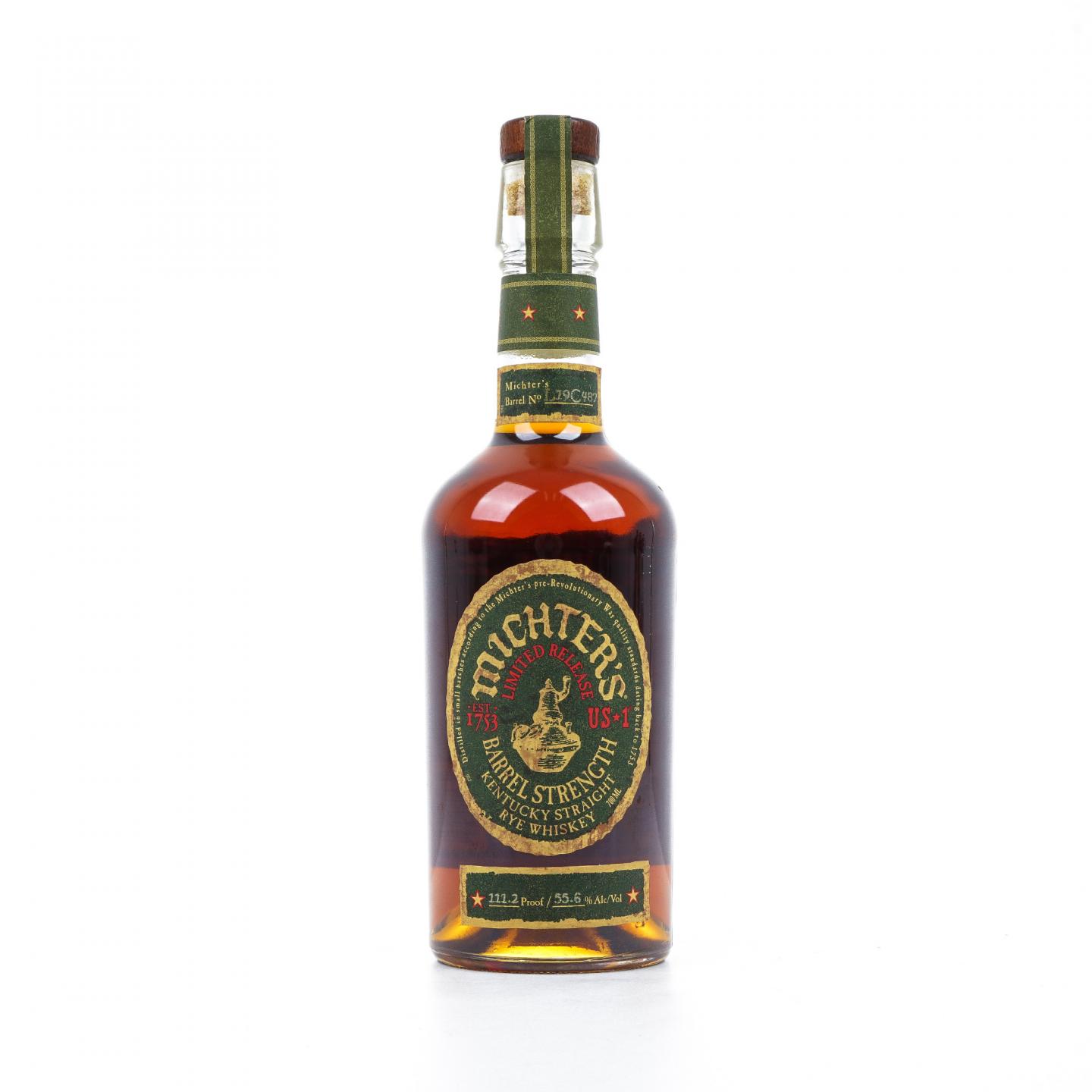 Michter's 酩帝诗 2019 桶强 黑麦威士忌 US*1