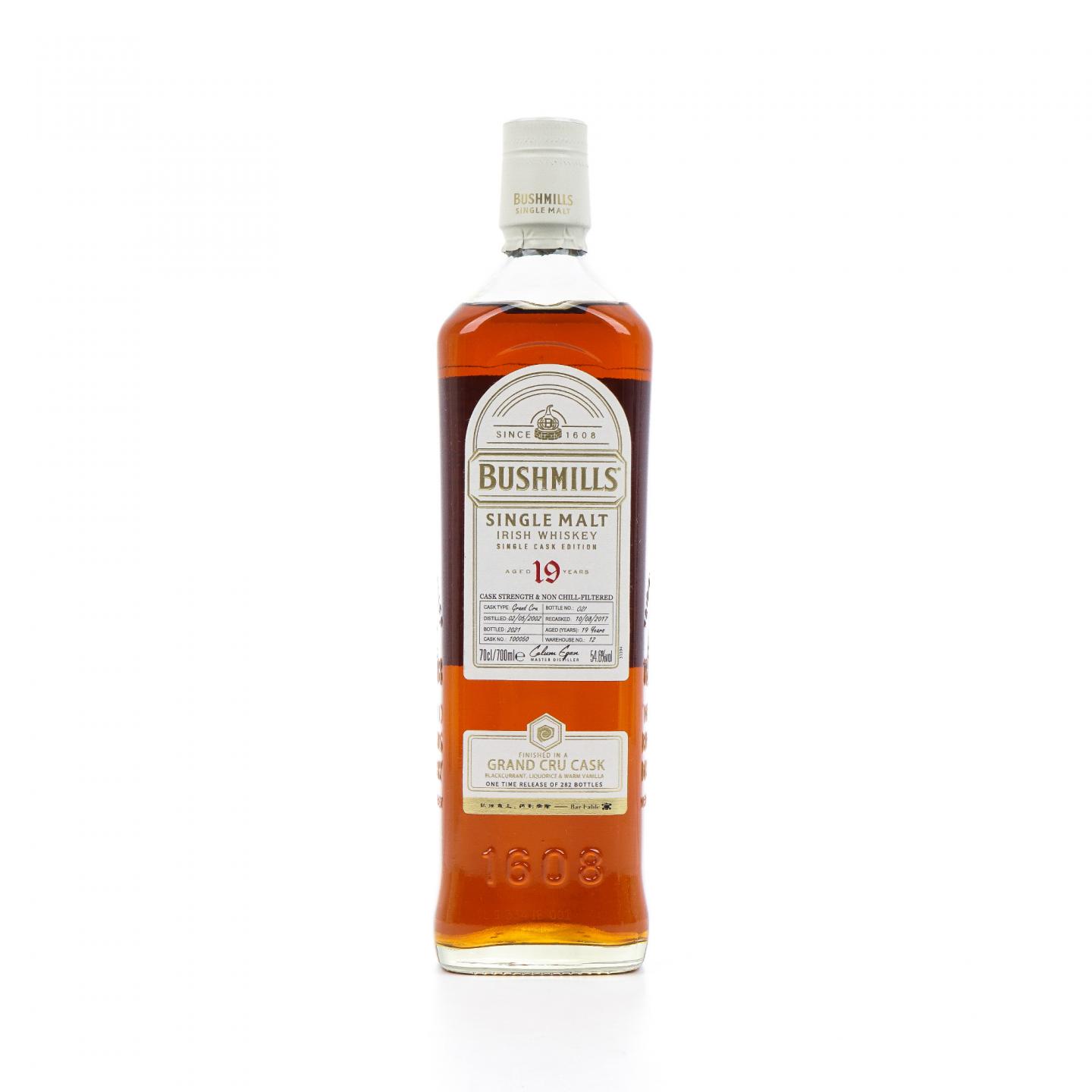 Bushmills 布什米尔 19年 2002-2021 单桶#100050 行货