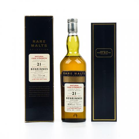Benrinnes 本利林 21年 1974 RMS 桶强