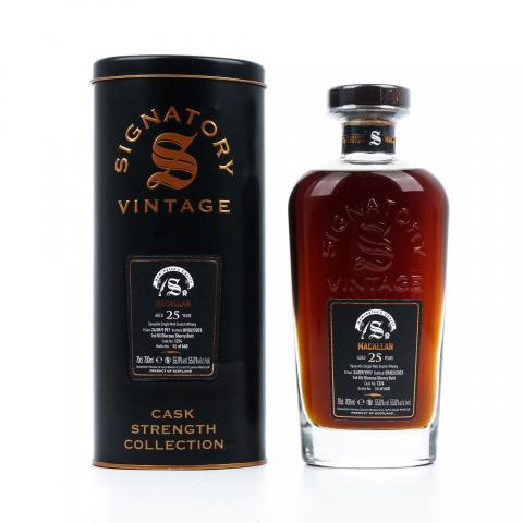 Macallan 麦卡伦 25年 1997-2023 SV 雪莉桶 桶强