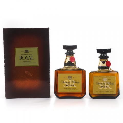 三得利 Royal SR 金狮标 720ml/1000ml 2支组
