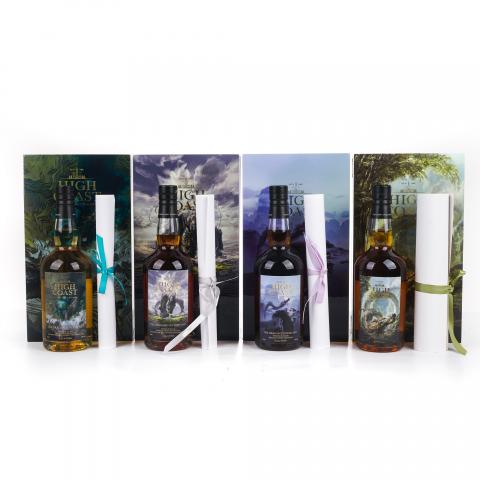 High Coast 海歌 龙系列1-4版 500ml*4