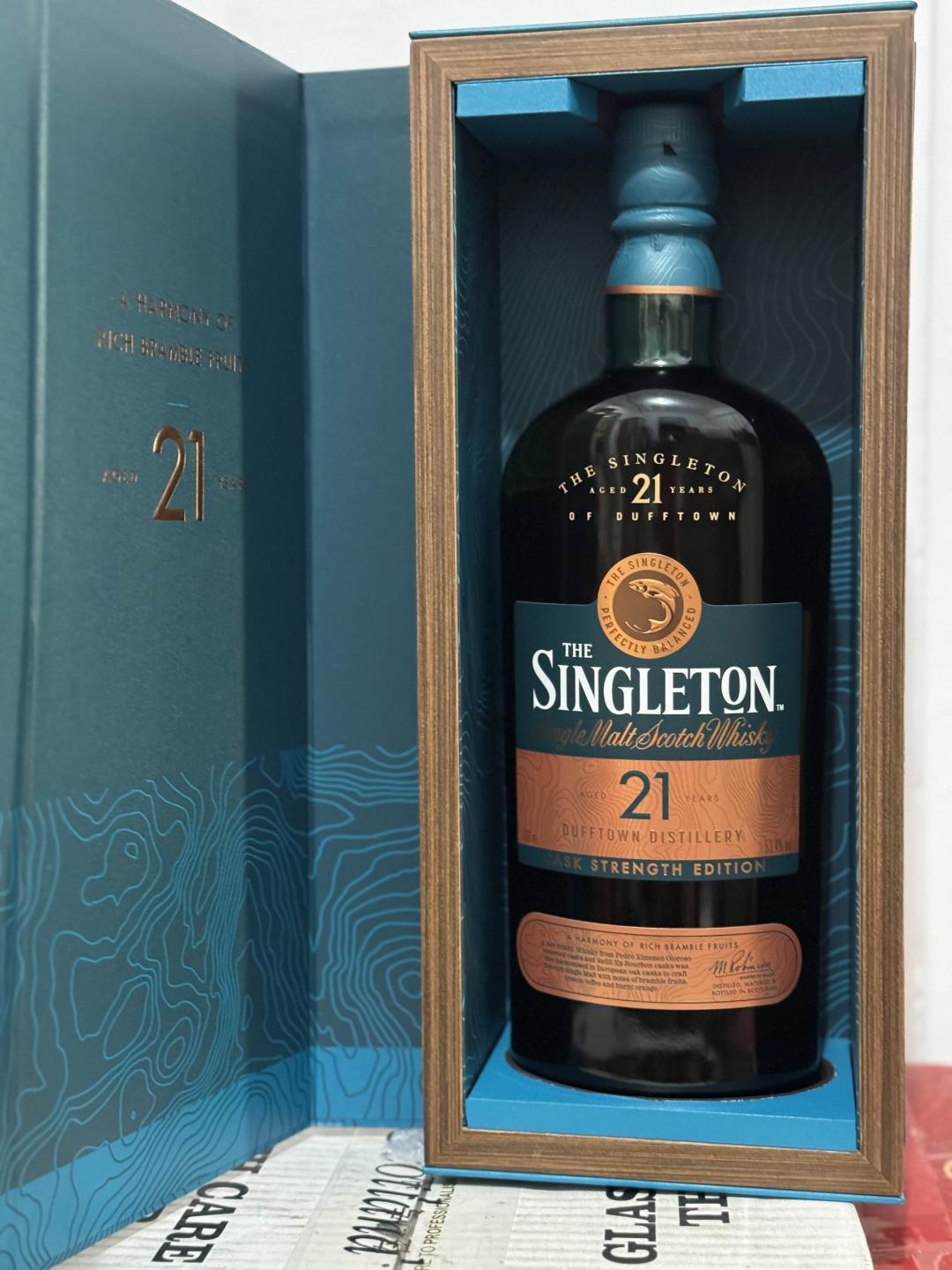 苏格登21年桶强 行货 53.4度版本 木盒