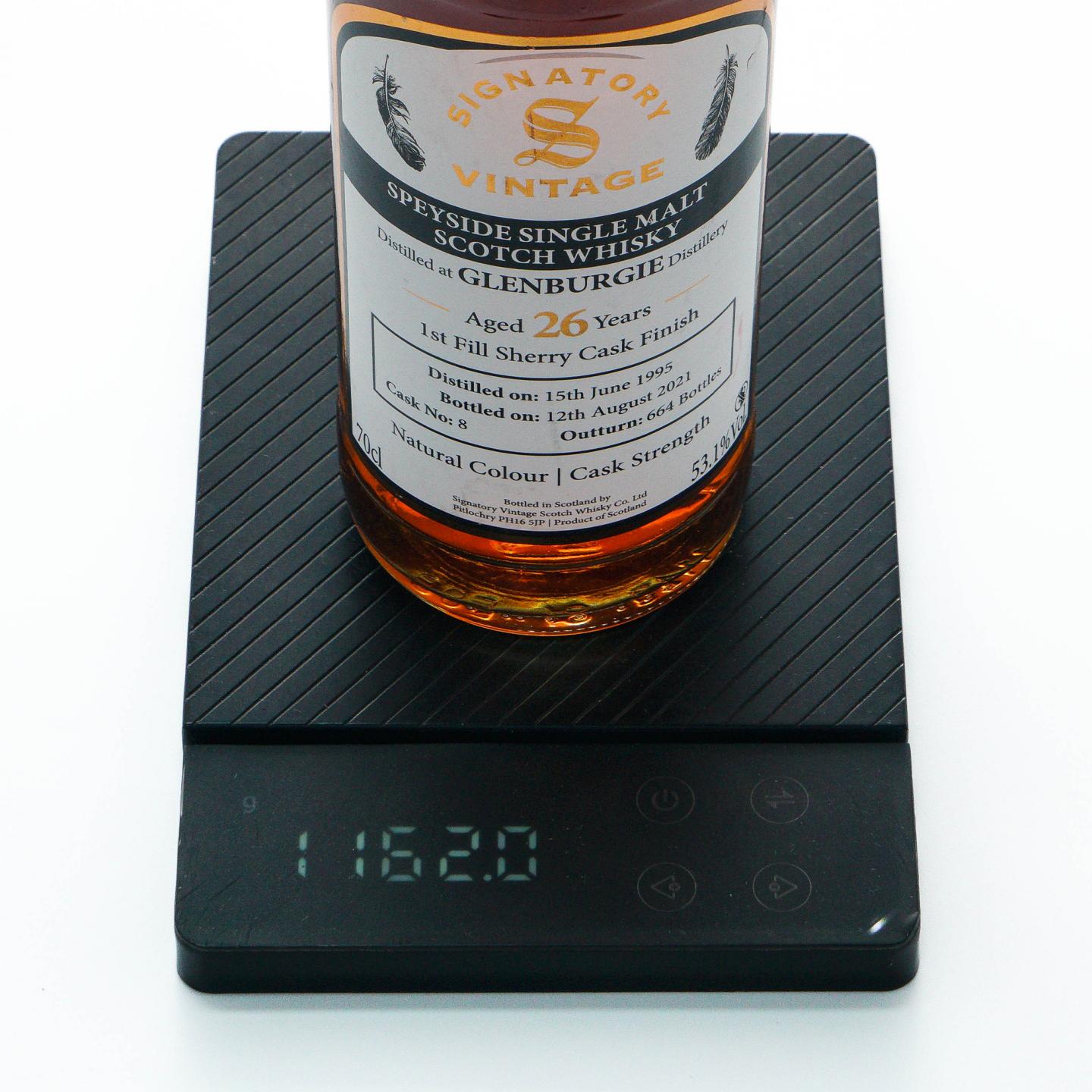 Glenburgie 格兰伯奇 26年 1995-2021 雪莉桶后熟 SV