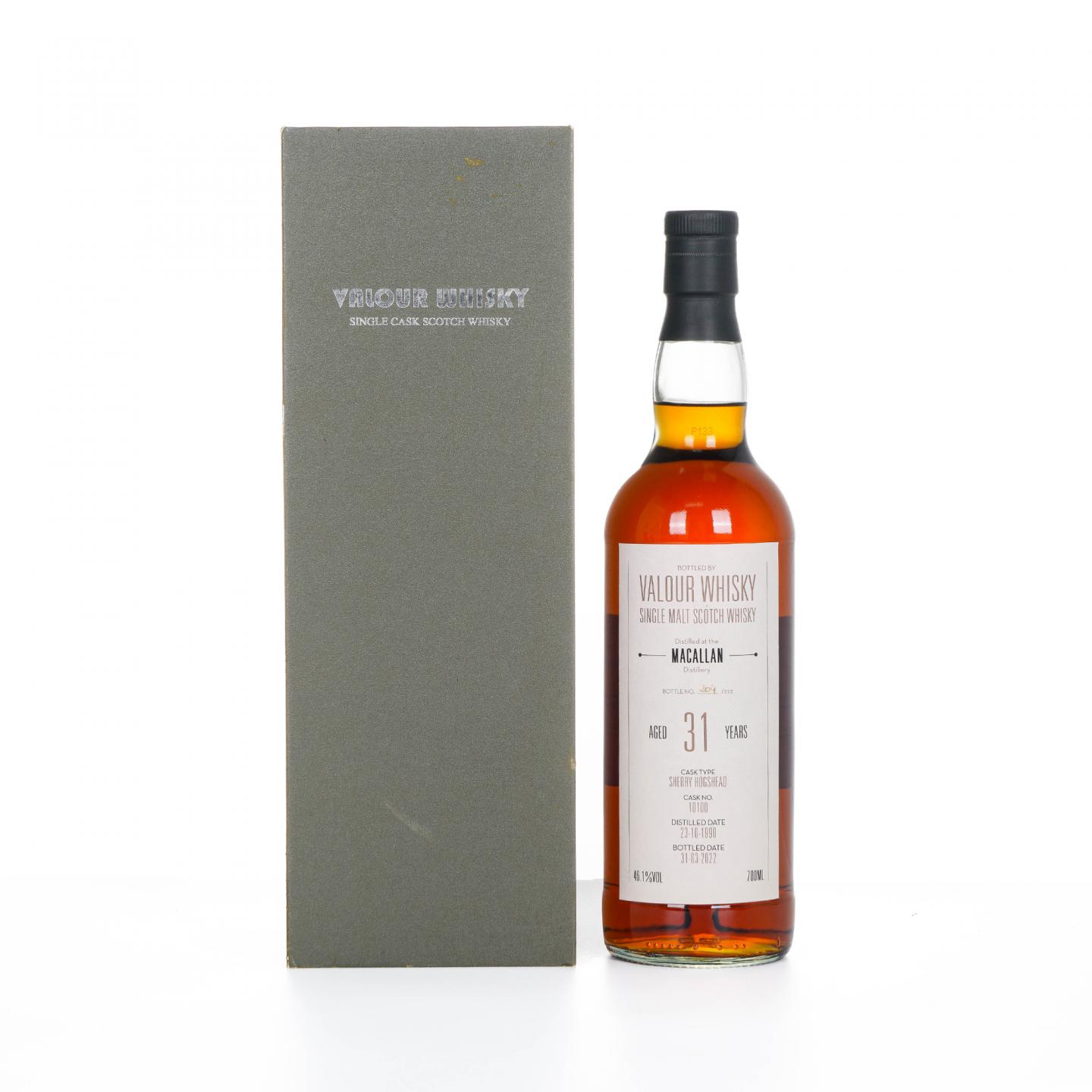 苏威 31年 1990-2022 Valour Whisky