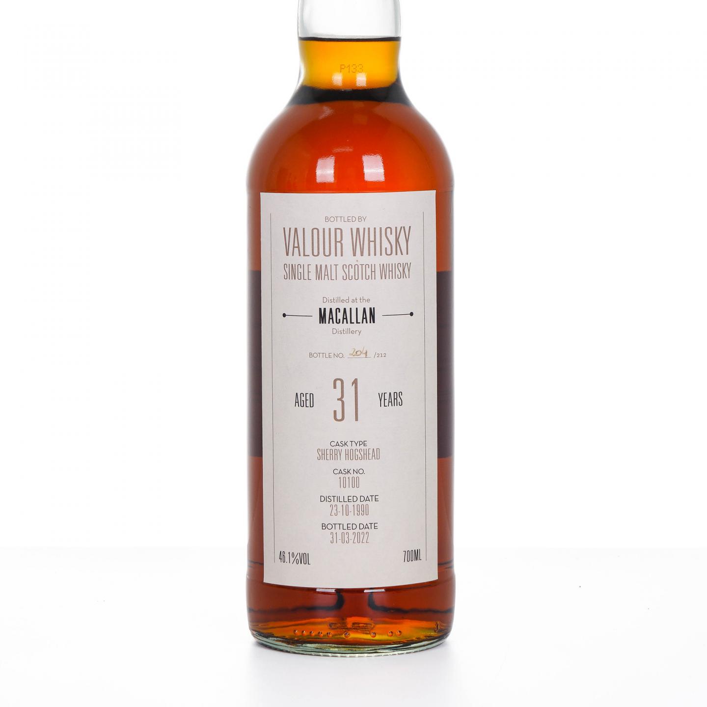 苏威 31年 1990-2022 Valour Whisky