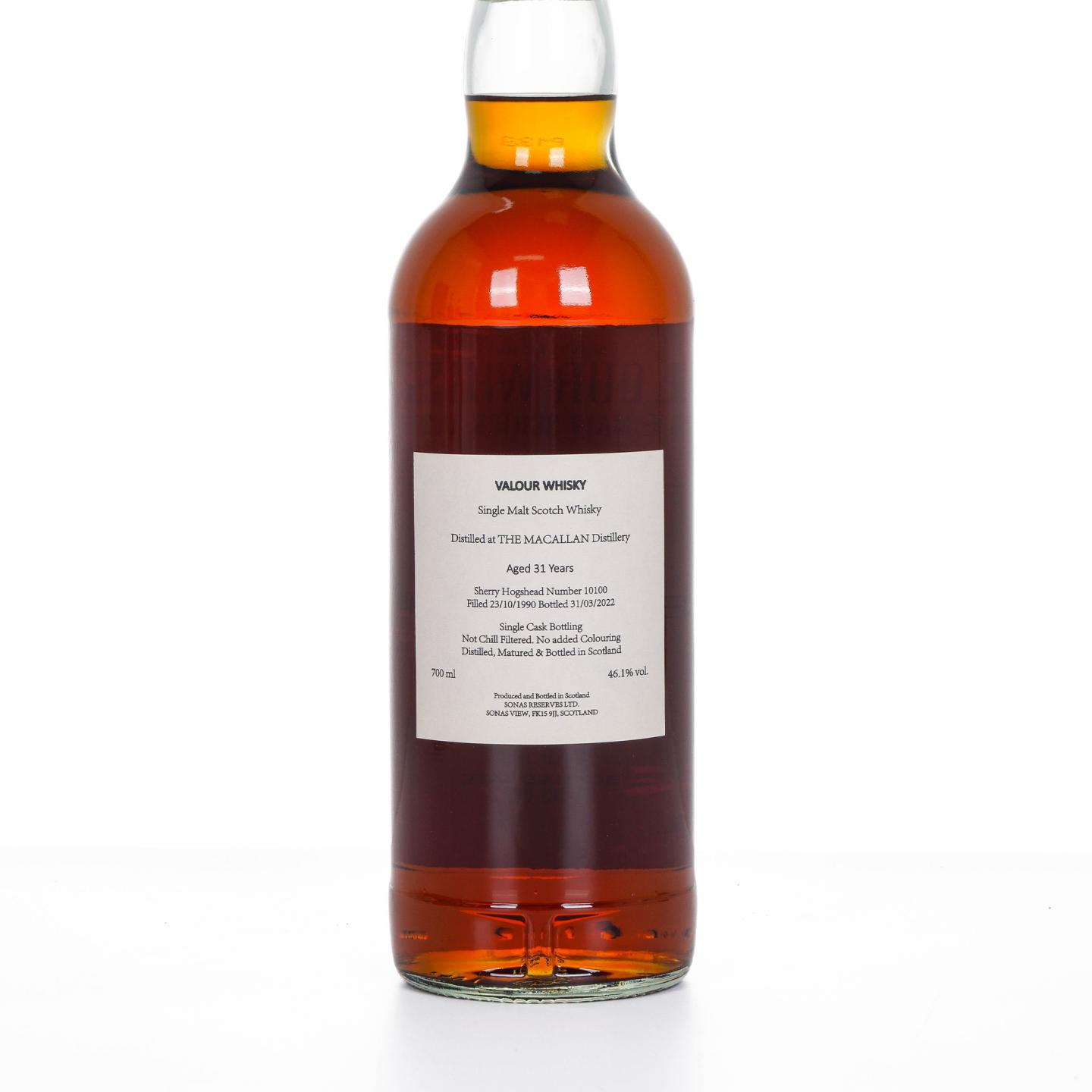 苏威 31年 1990-2022 Valour Whisky