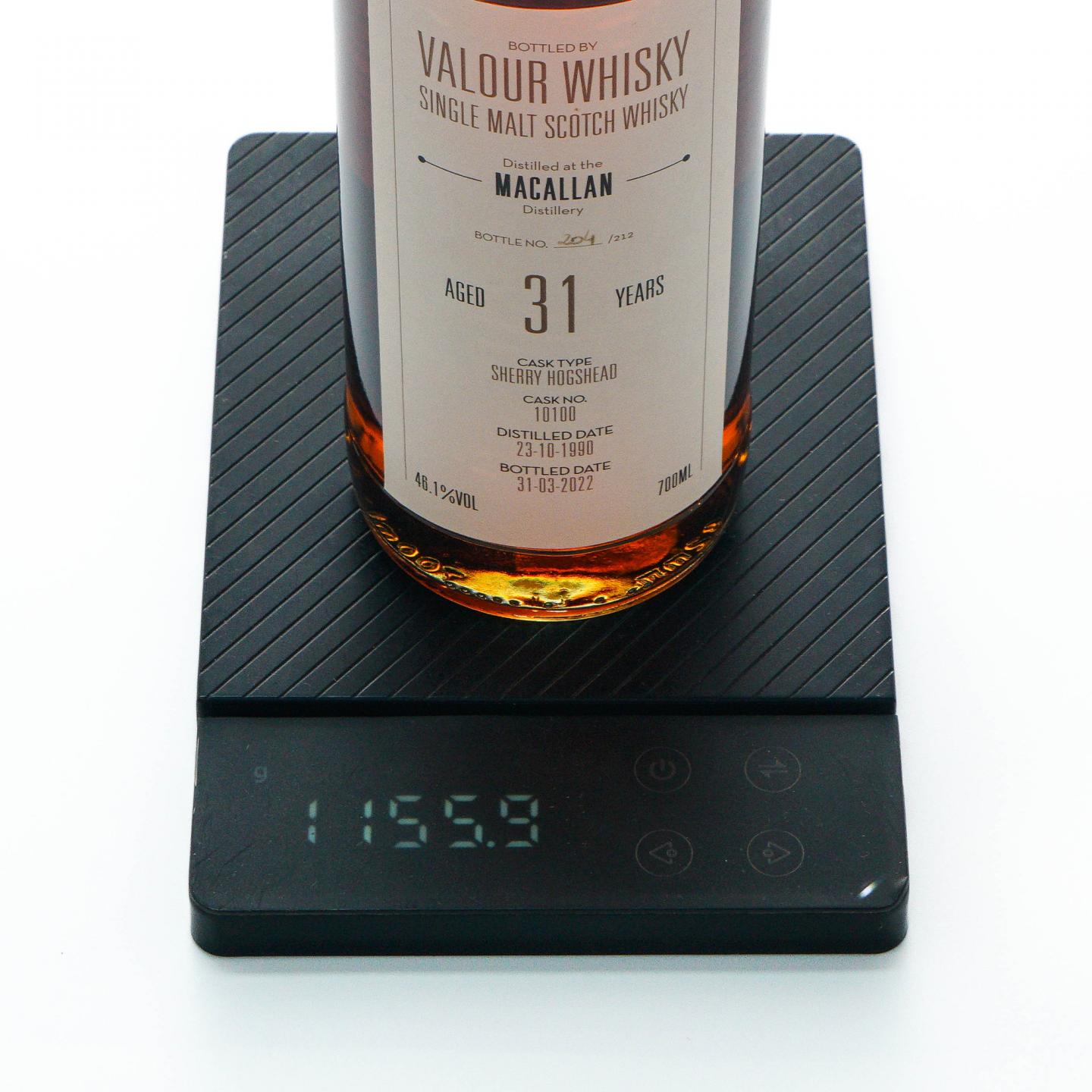 苏威 31年 1990-2022 Valour Whisky