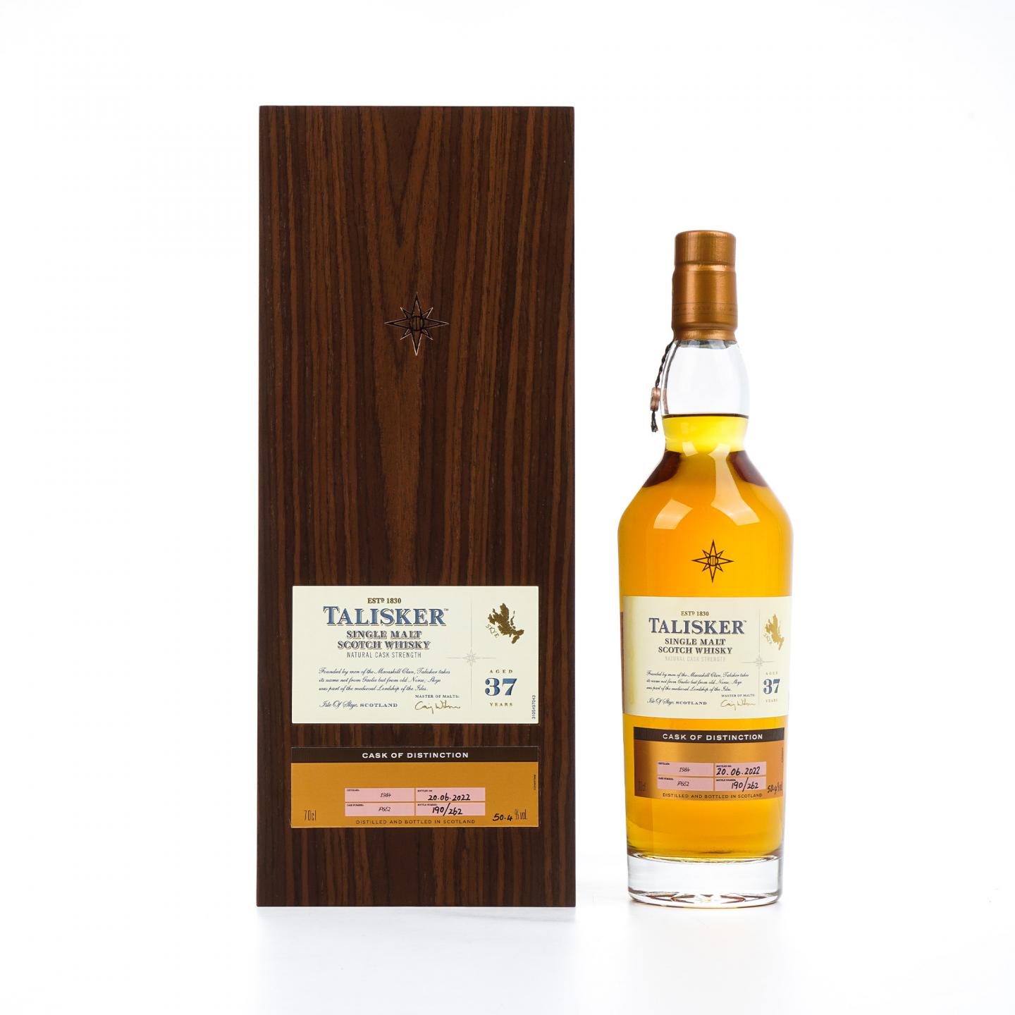 Talisker 泰斯卡 37年 1984-2022 COD 行货
