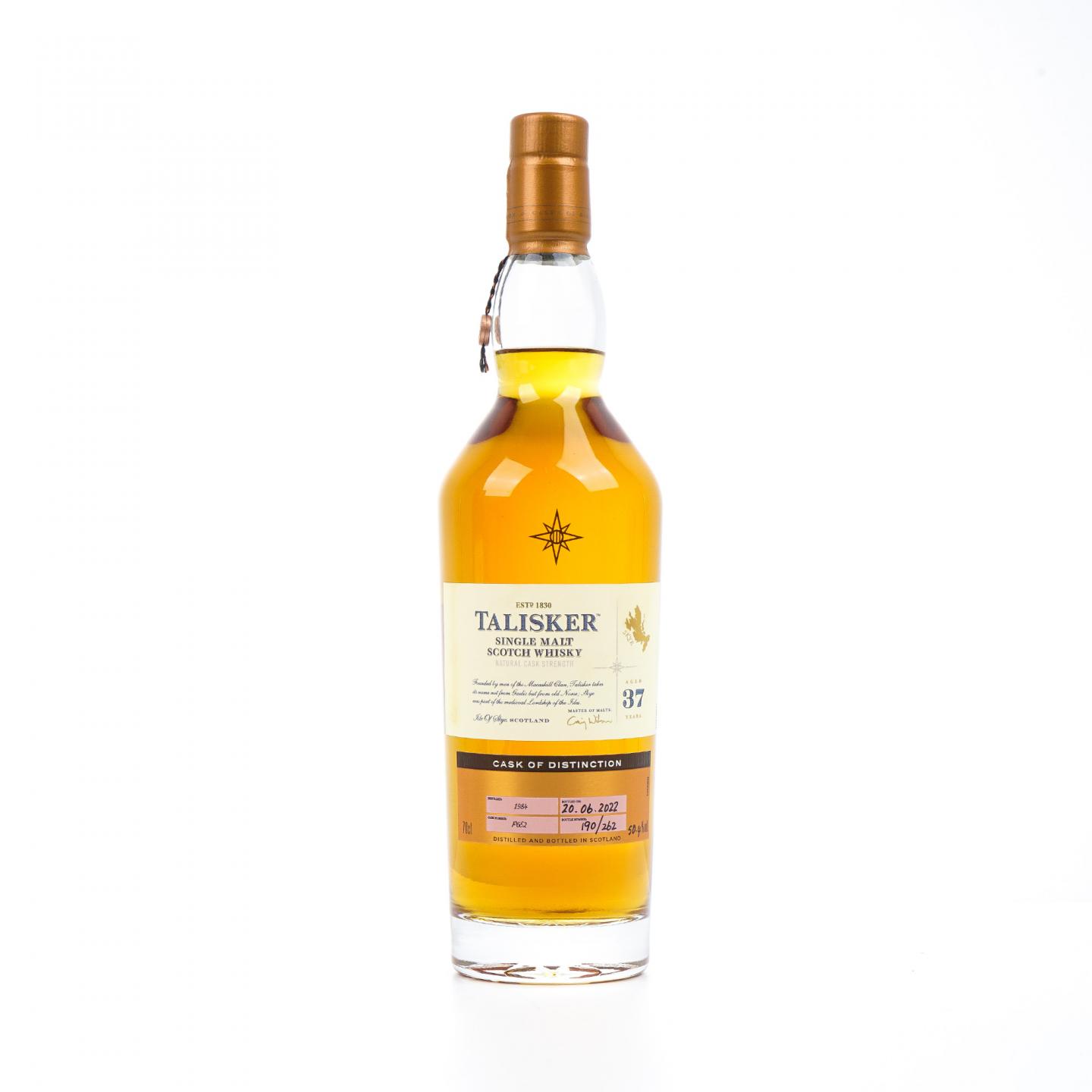 Talisker 泰斯卡 37年 1984-2022 COD 行货