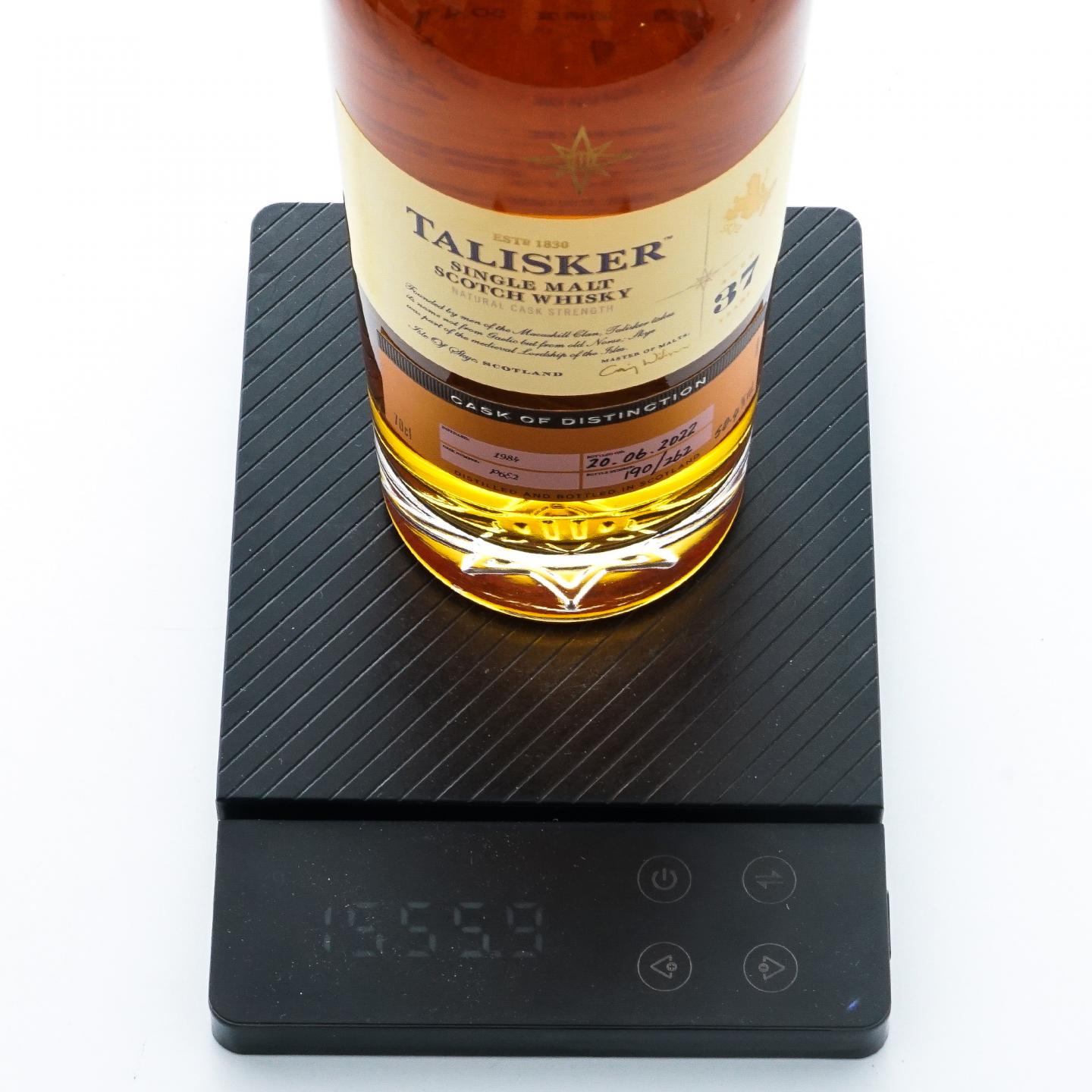 Talisker 泰斯卡 37年 1984-2022 COD 行货