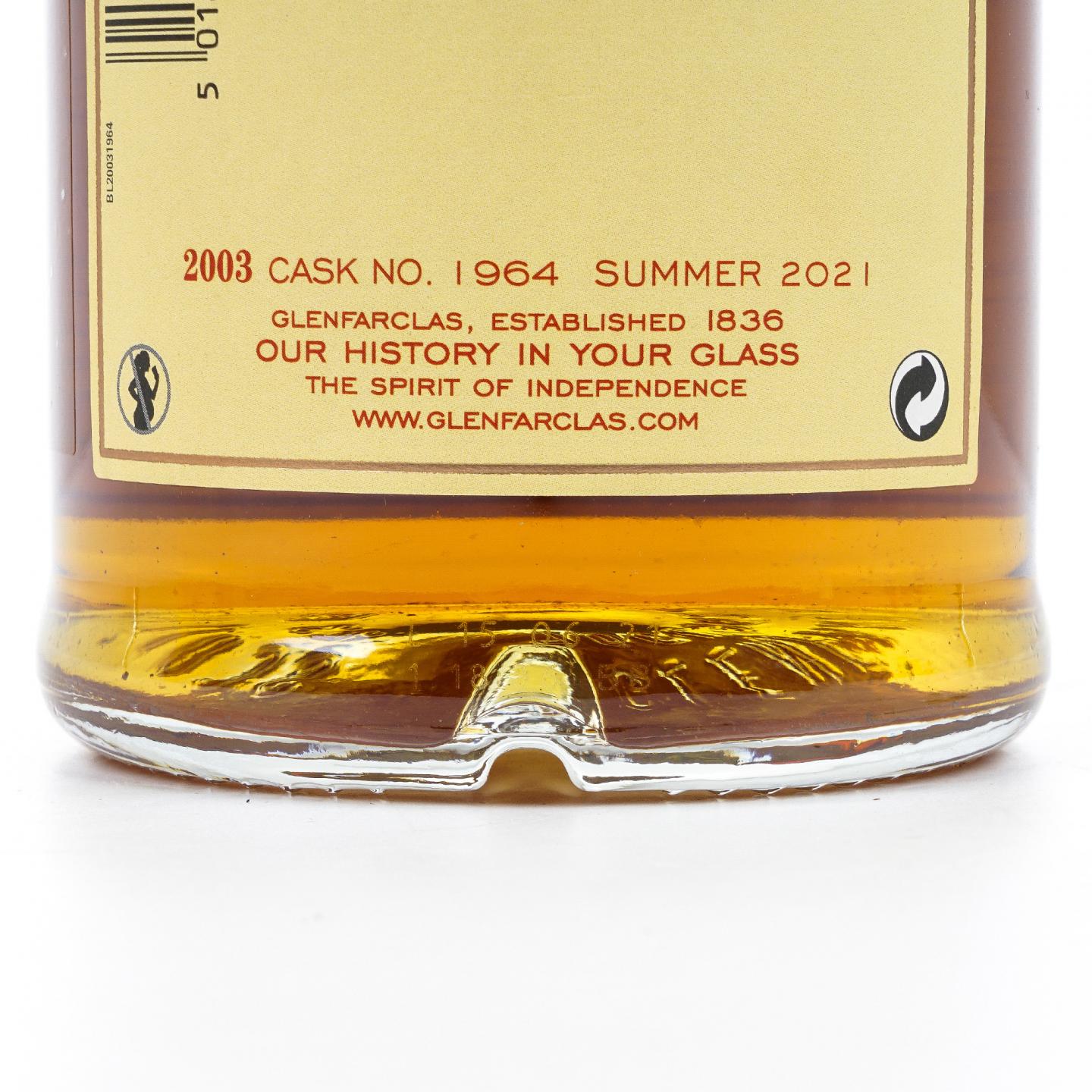 Glenfarclas 格兰花格 2003-2021 家族桶#1964