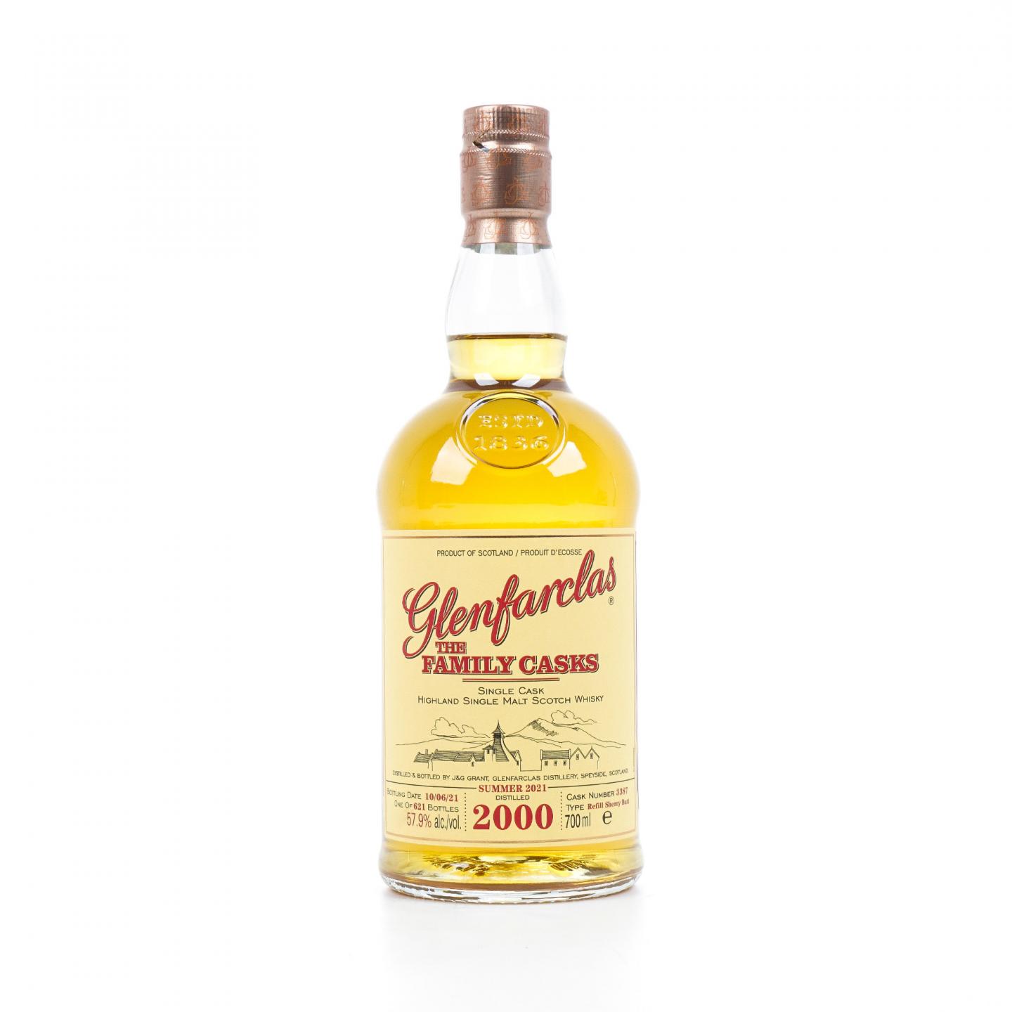 Glenfarclas 格兰花格 2000-2021 家族桶#3387