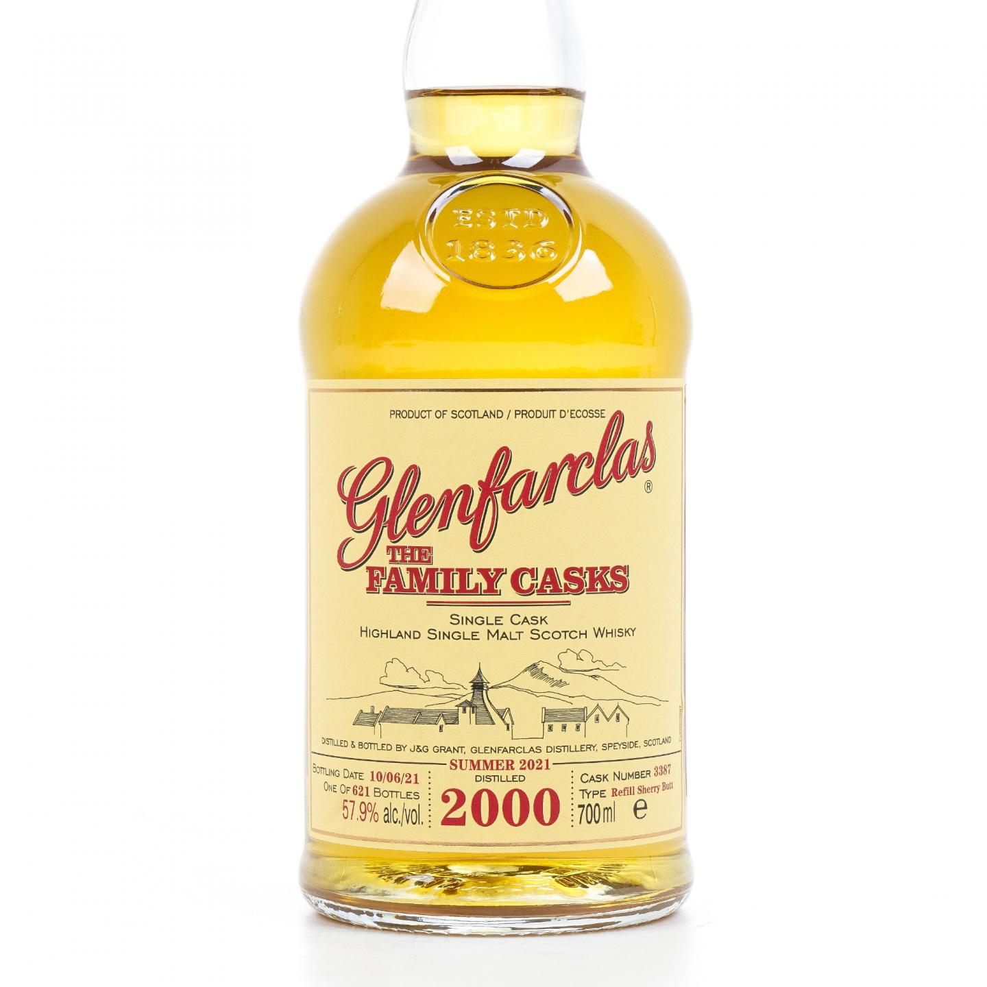 Glenfarclas 格兰花格 2000-2021 家族桶#3387