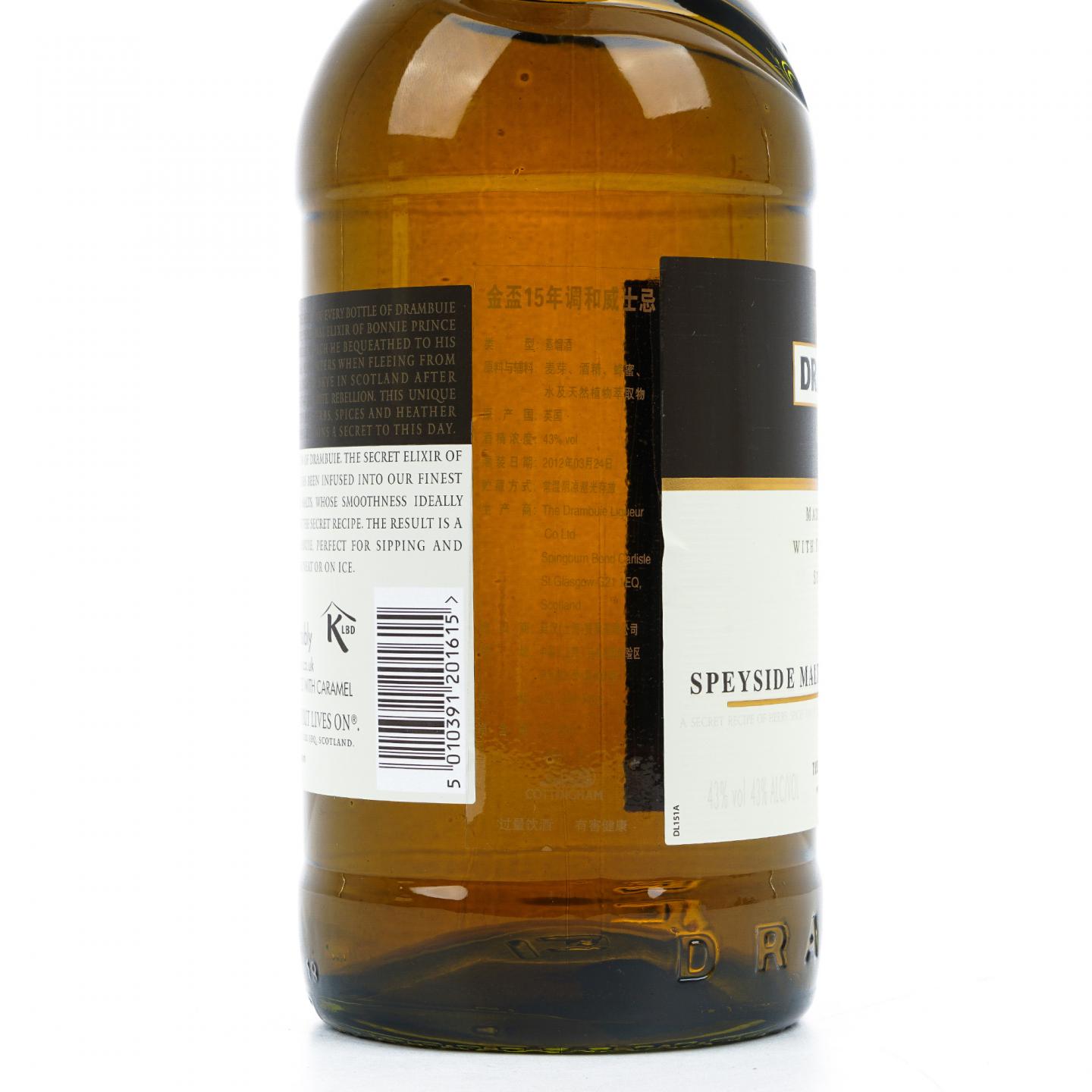 Drambuie 杜林标 15年 威士忌利口酒 750ml