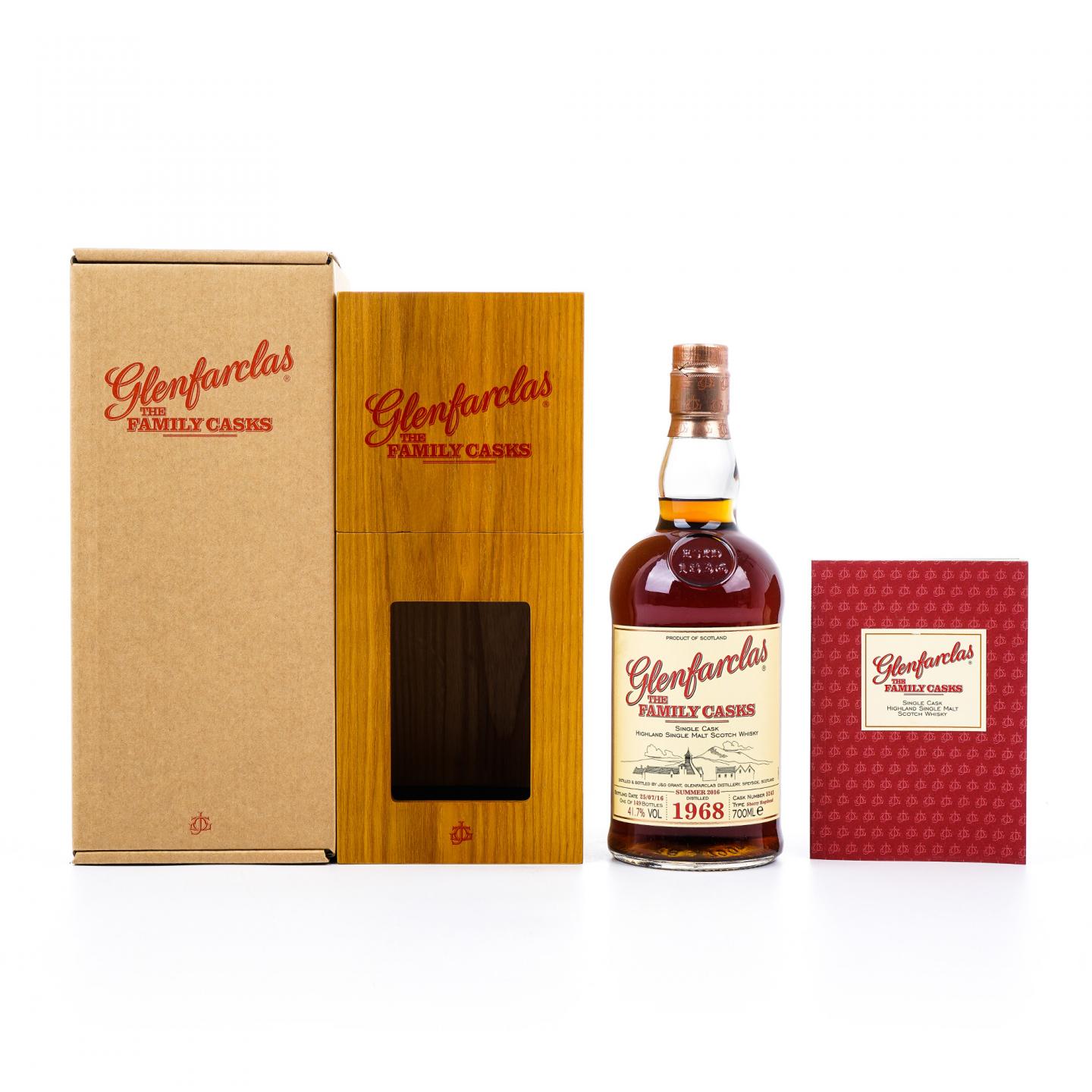Glenfarclas 格兰花格 1968-2016 家族桶 雪莉单桶#5243