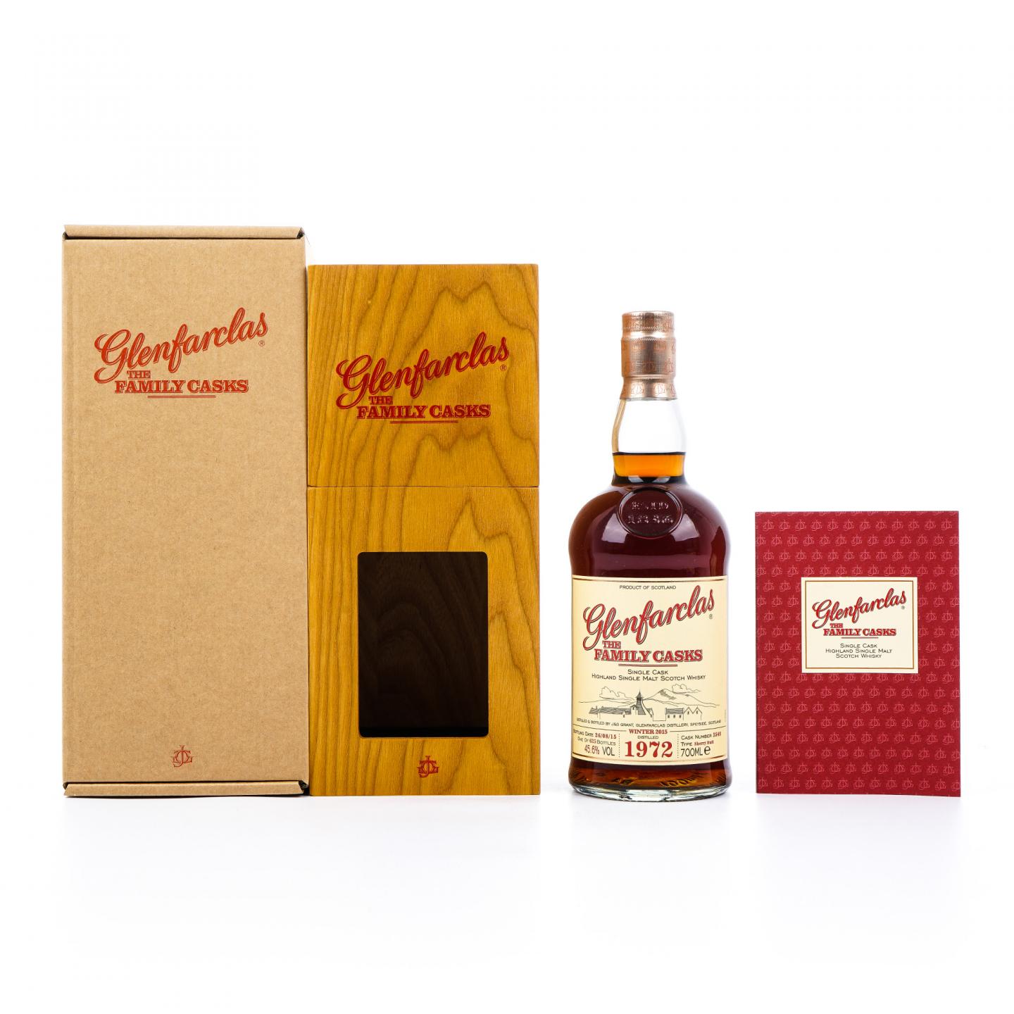 Glenfarclas 格兰花格 1972-2015 家族桶#3548