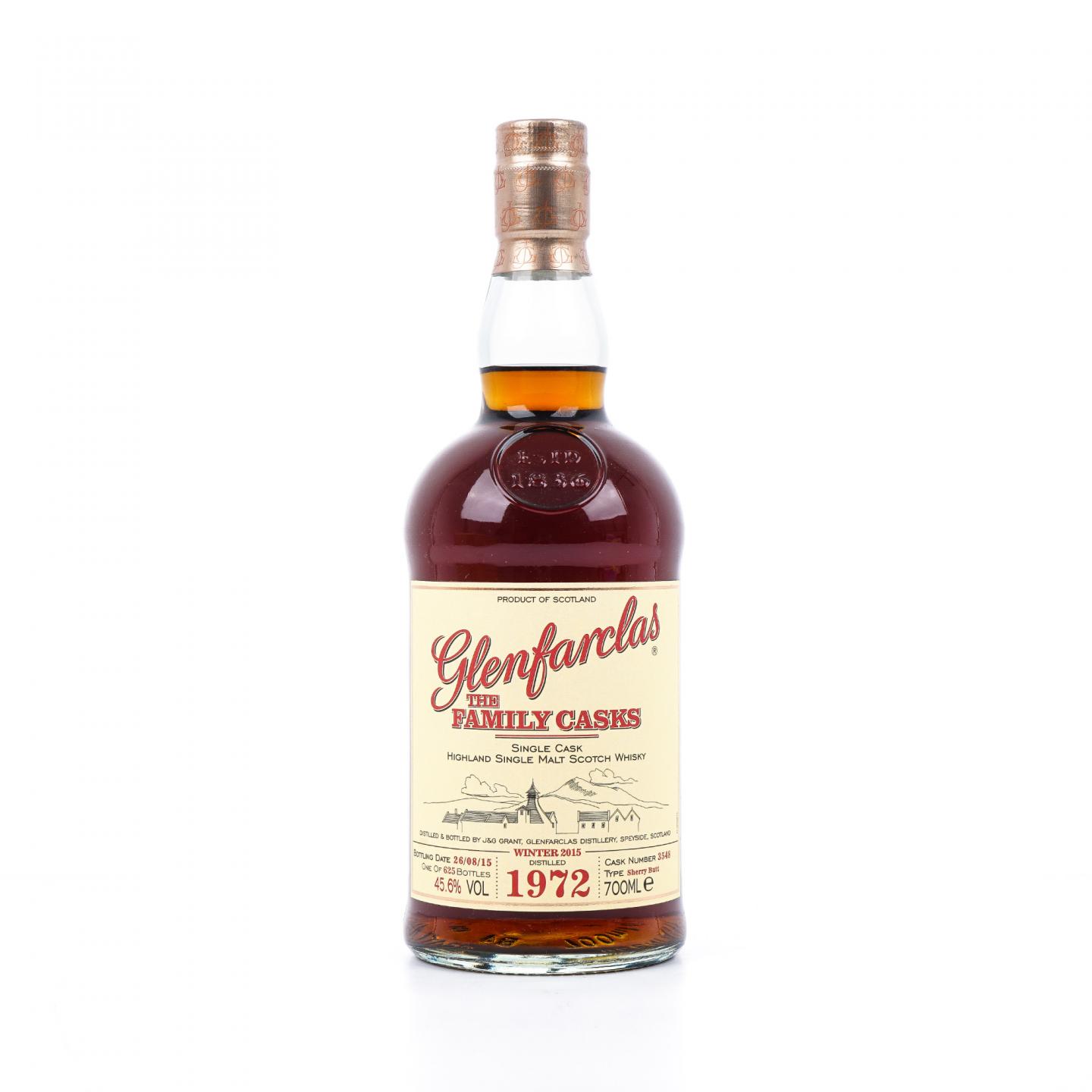 Glenfarclas 格兰花格 1972-2015 家族桶#3548
