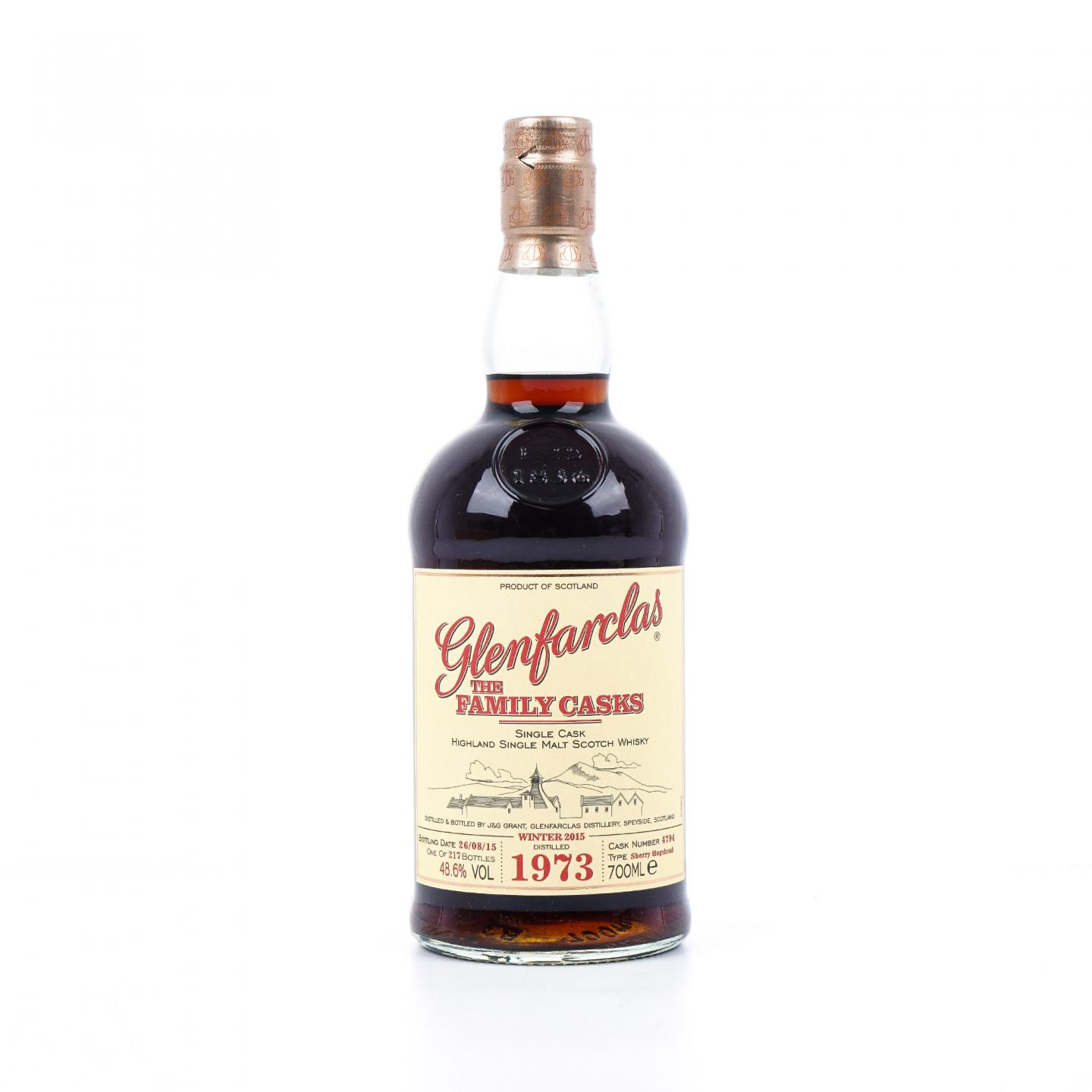 Glenfarclas 格兰花格 1973-2015 家族桶#4794