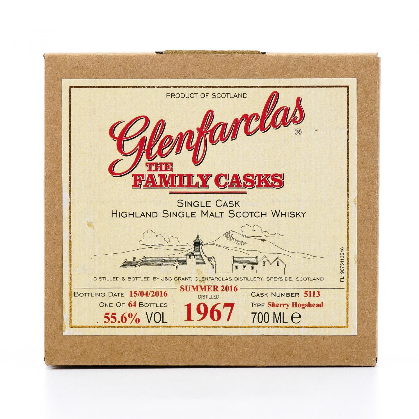 Glenfarclas 格兰花格 1967-2016 家族桶#5113