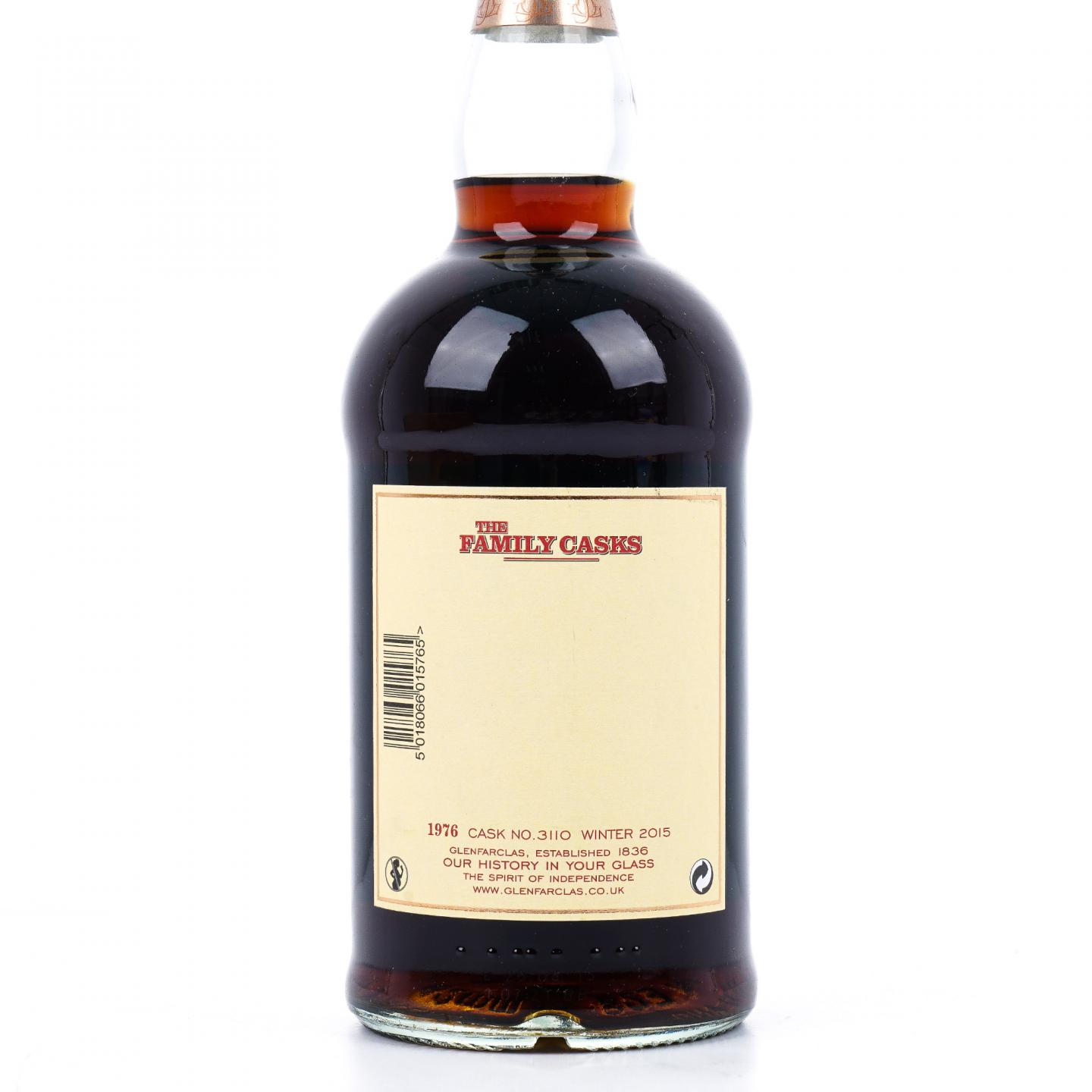 Glenfarclas 格兰花格 1976-2015 家族桶#3110
