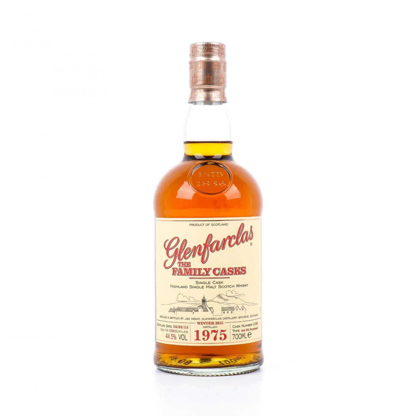 Glenfarclas 格兰花格 1975-2015 家族桶#1185