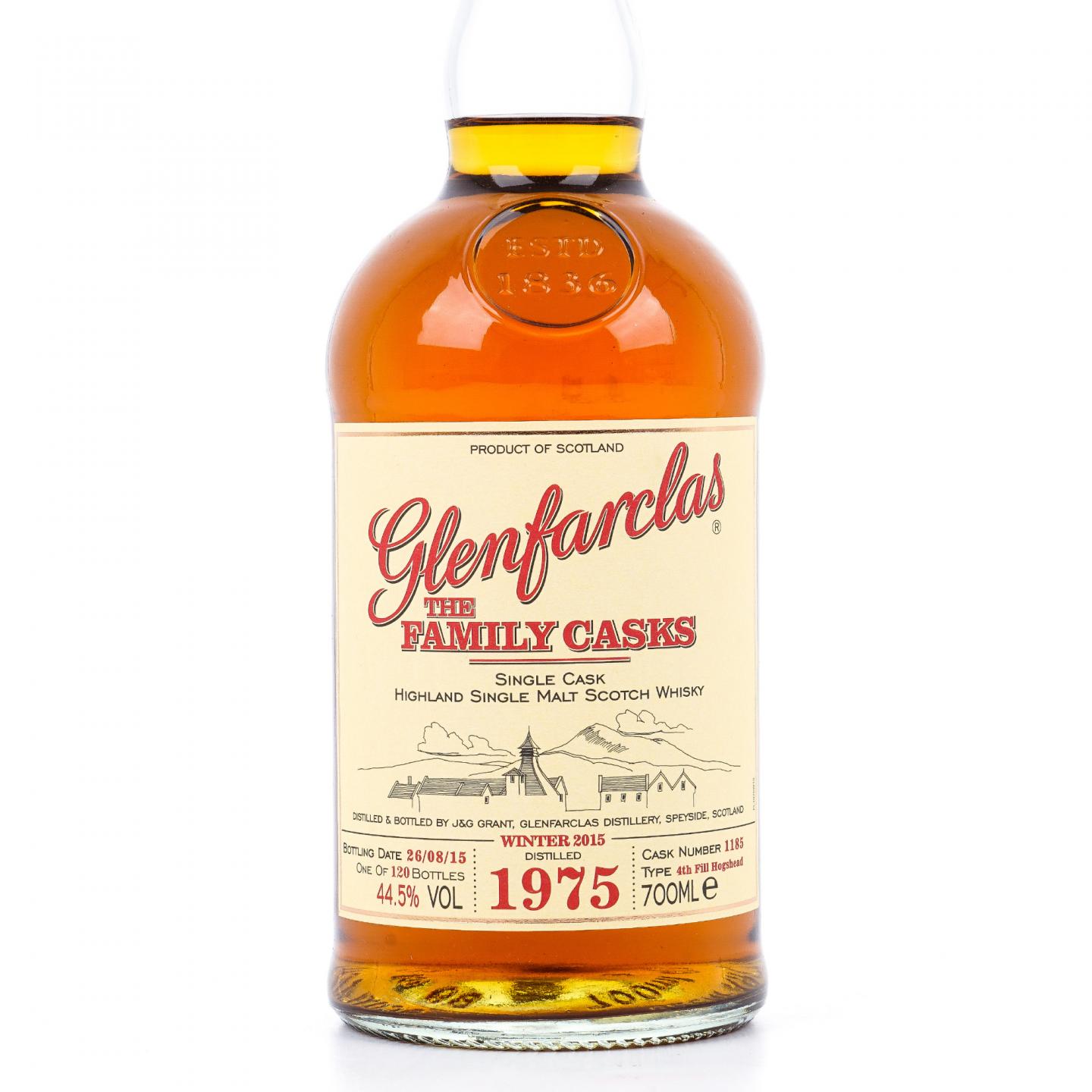 Glenfarclas 格兰花格 1975-2015 家族桶#1185