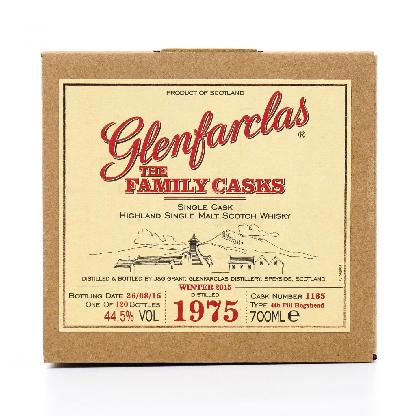 Glenfarclas 格兰花格 1975-2015 家族桶#1185
