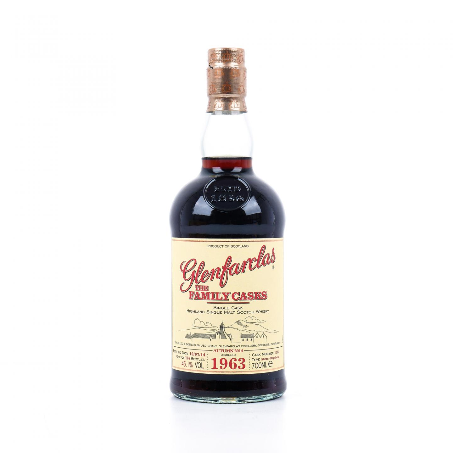 Glenfarclas 格兰花格 1963-2014 家族桶#178