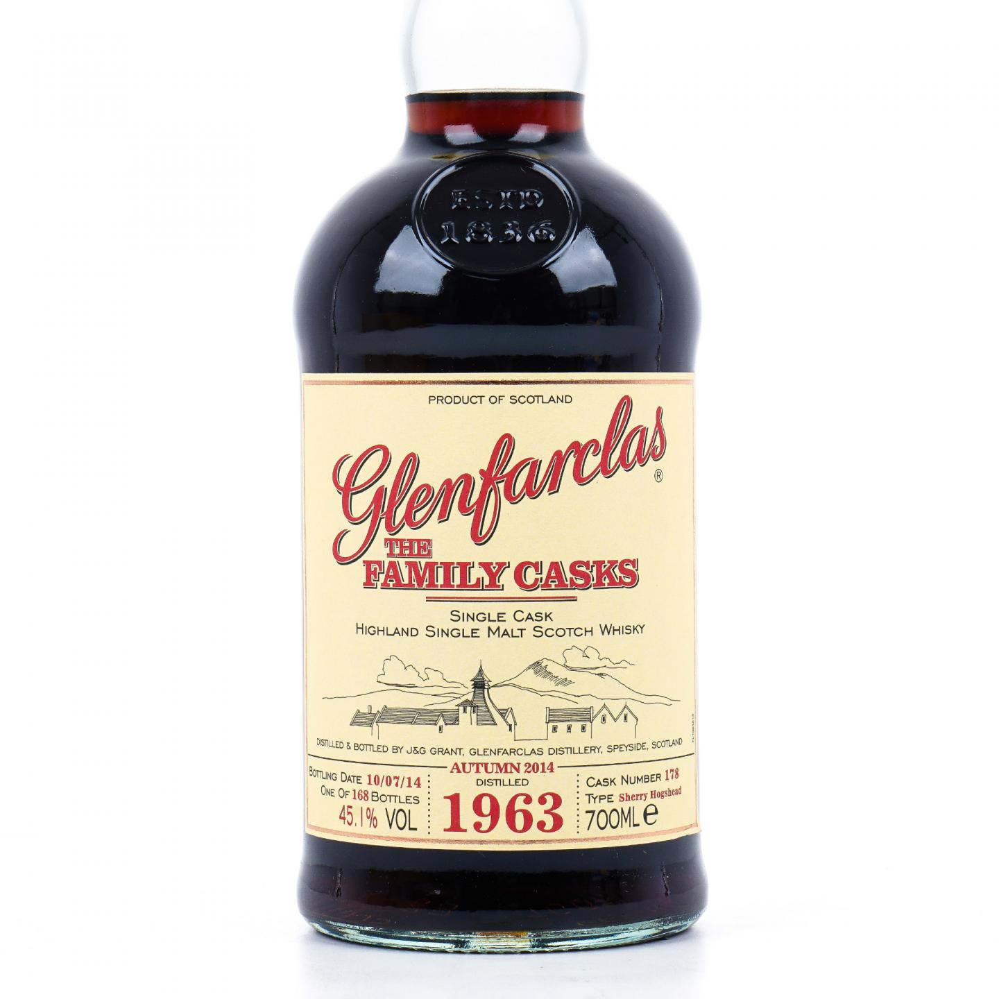 Glenfarclas 格兰花格 1963-2014 家族桶#178