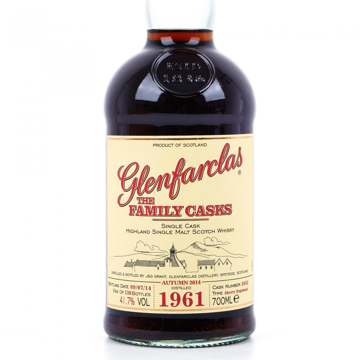 Glenfarclas 格兰花格 1961-2014 家族桶#3055