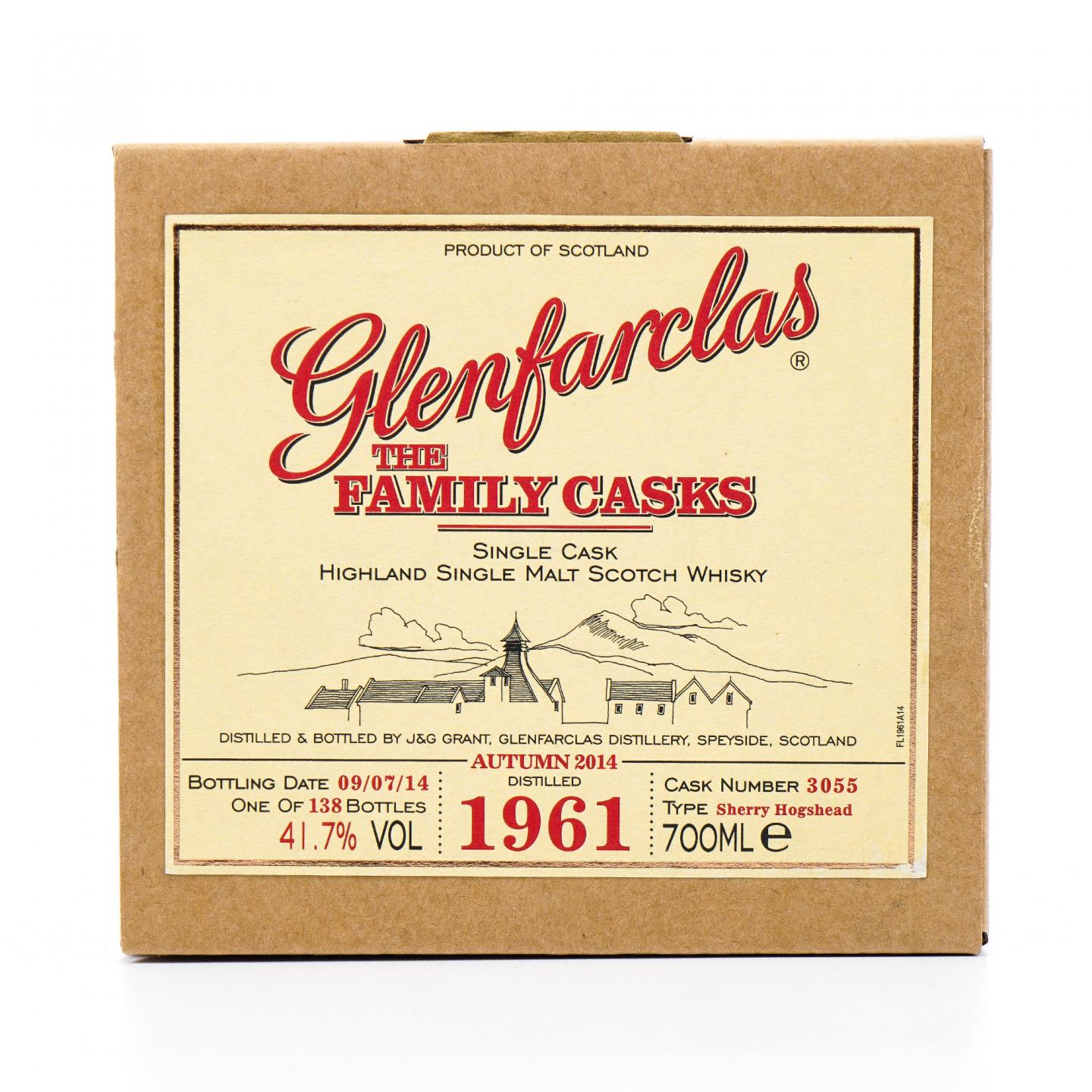 Glenfarclas 格兰花格 1961-2014 家族桶#3055