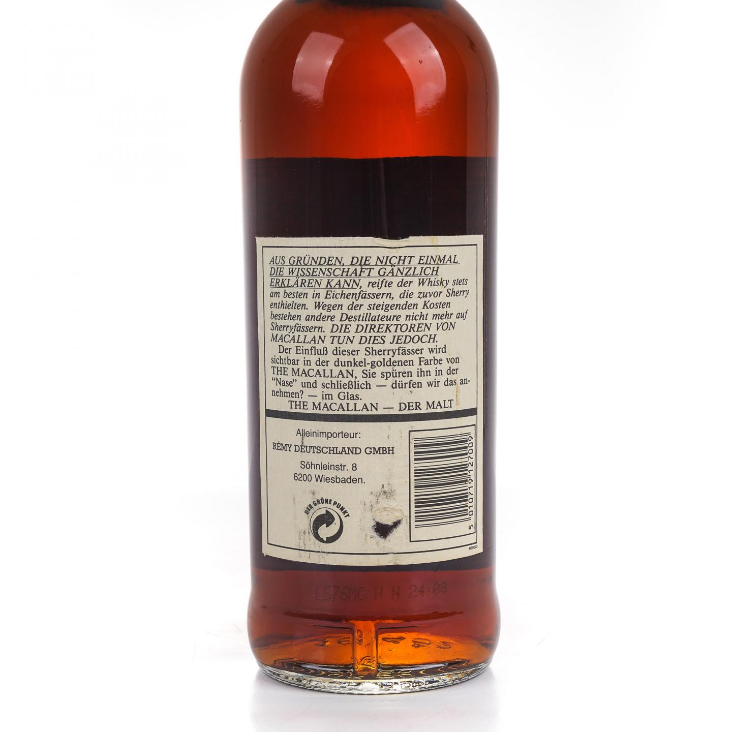 Macallan 麦卡伦 12年 雪莉桶