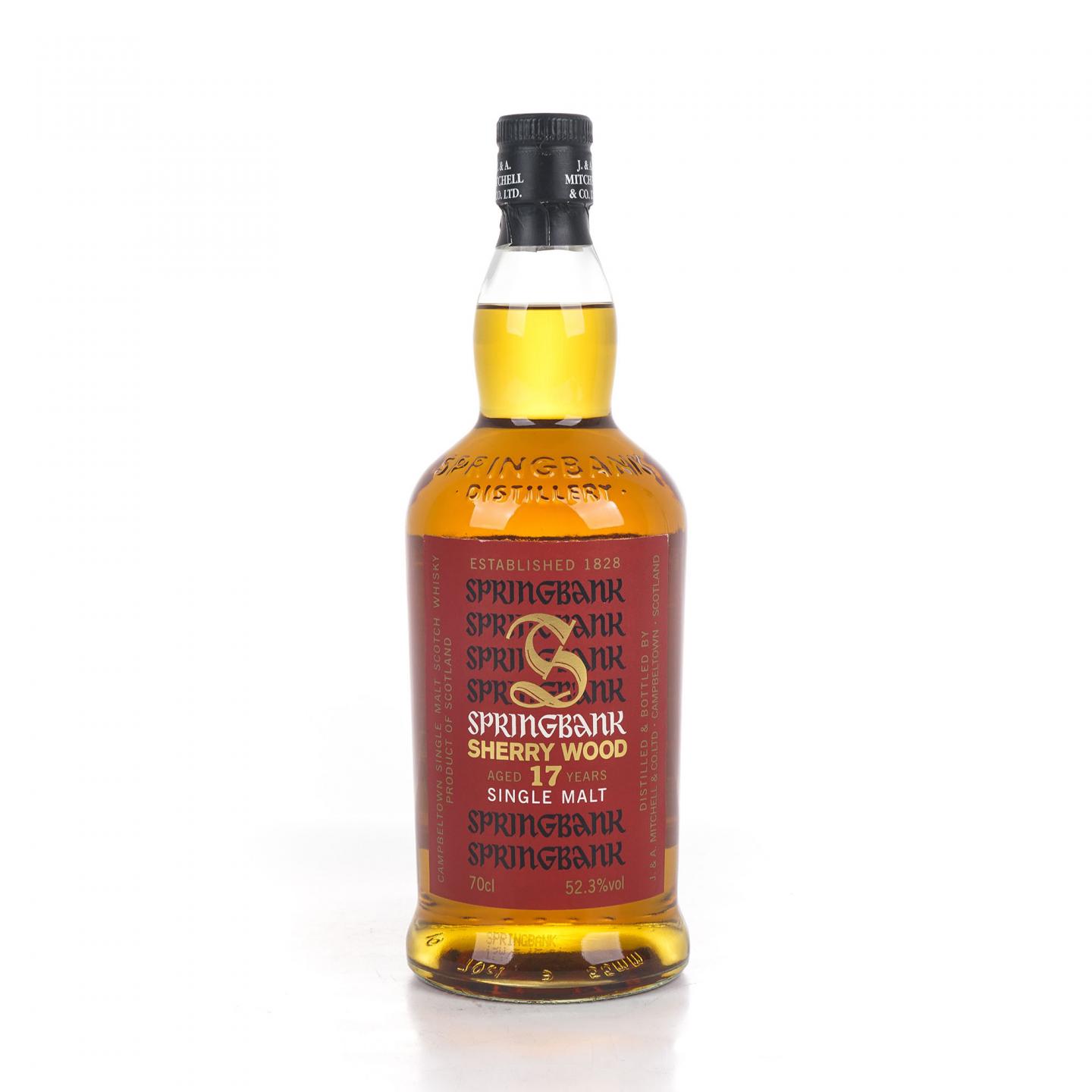 Springbank 云顶 17年 1997-2015 雪莉桶