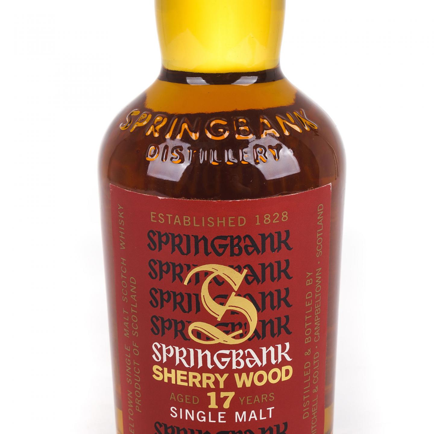 Springbank 云顶 17年 1997-2015 雪莉桶