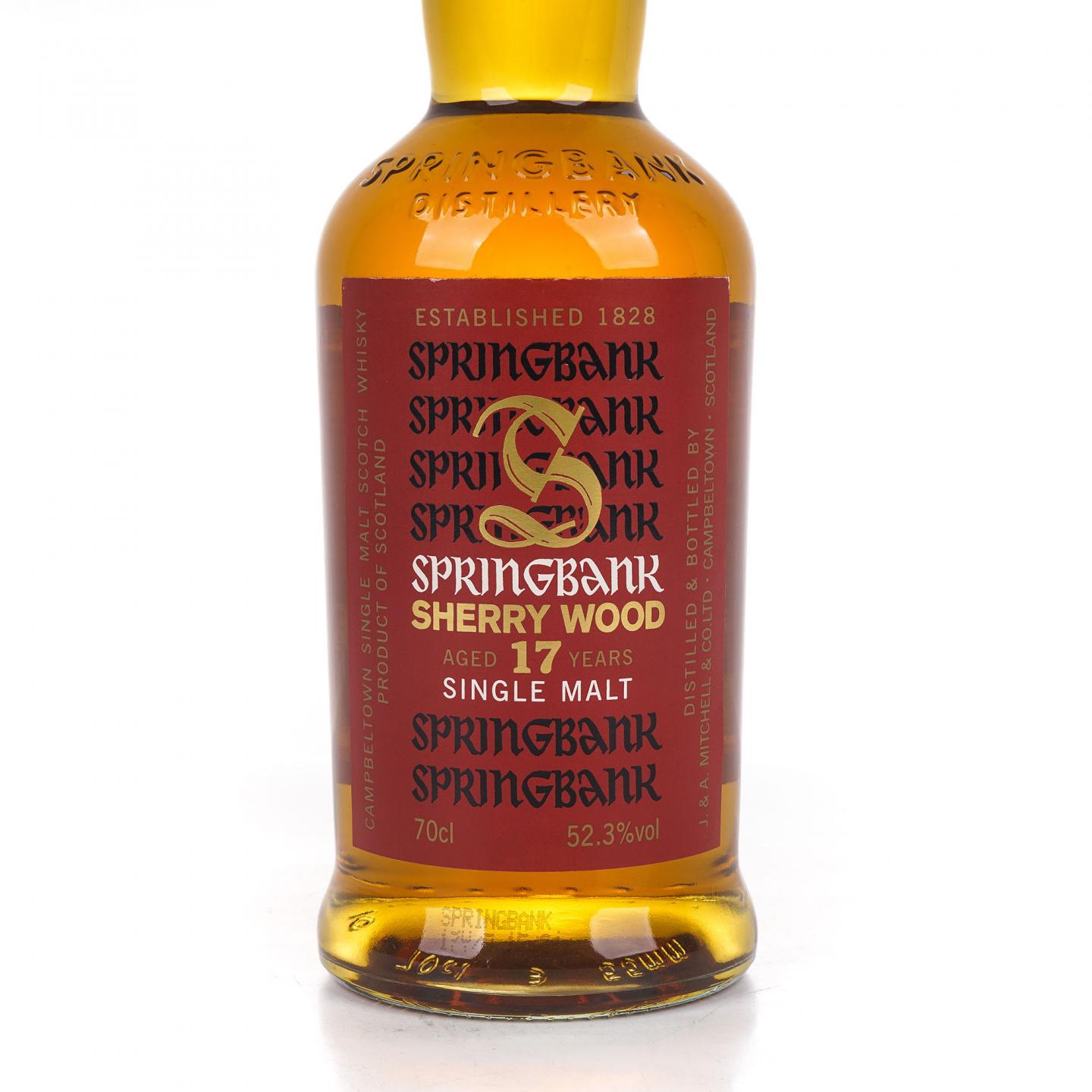 Springbank 云顶 17年 1997-2015 雪莉桶