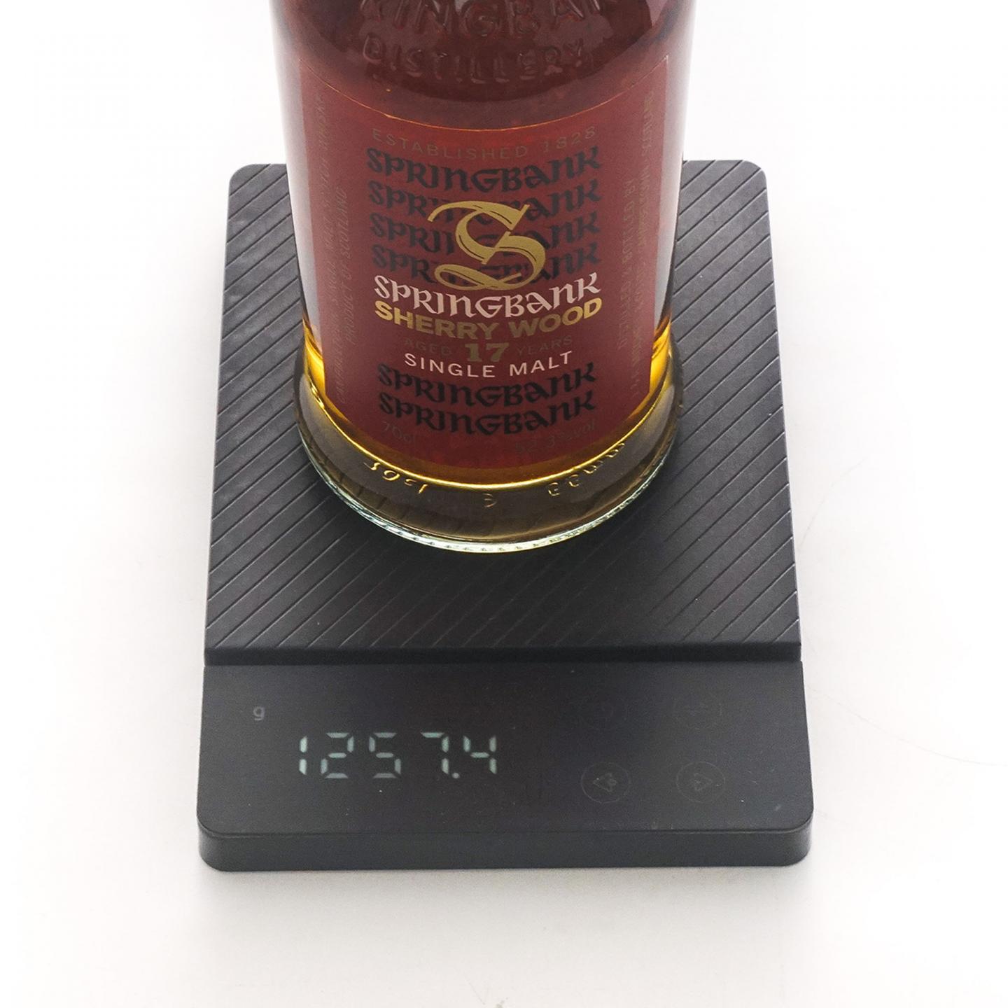 Springbank 云顶 17年 1997-2015 雪莉桶